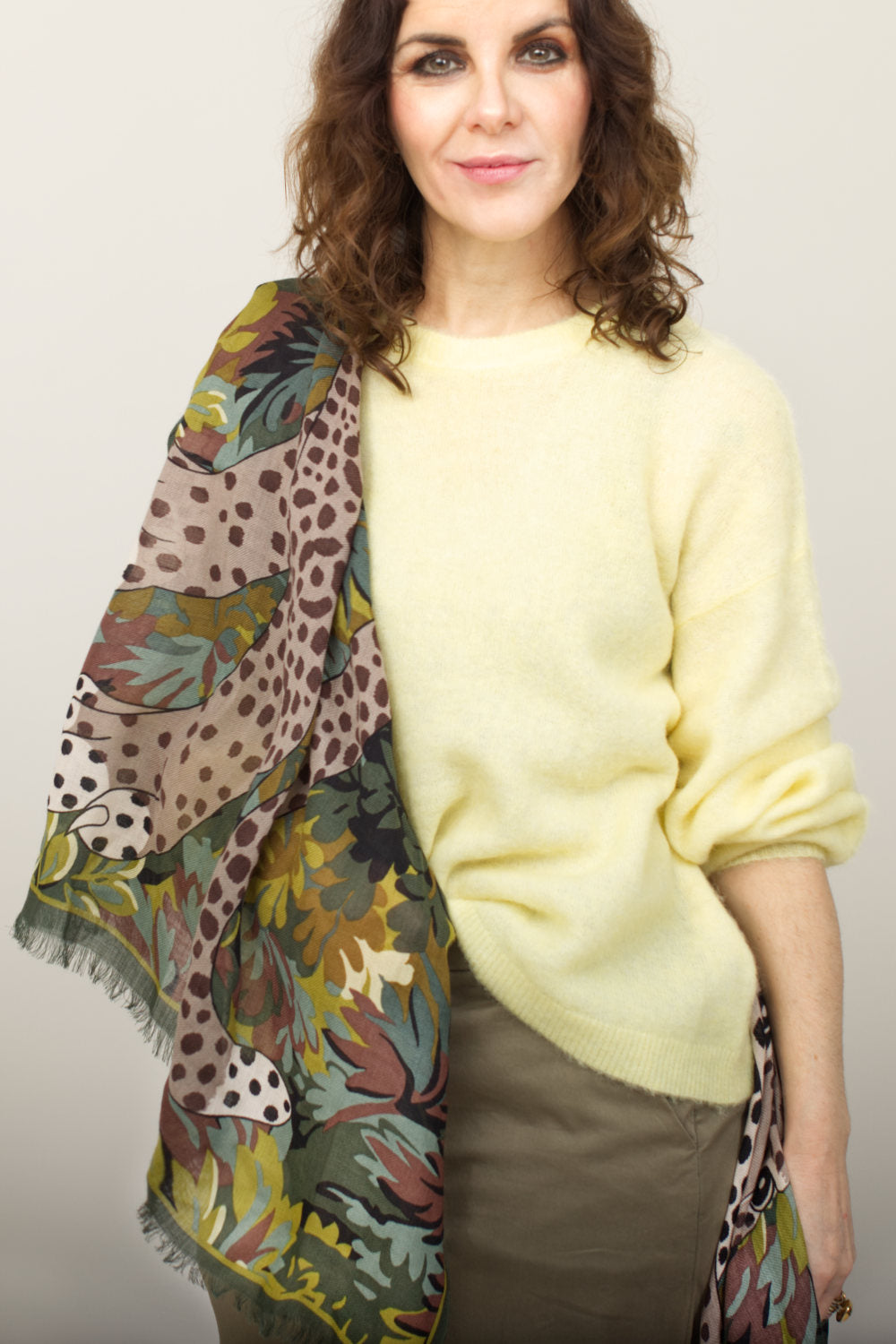 Frische Farben und kuscheliger Komfort: Der Lemon-Curd-Pulli von American Vintage