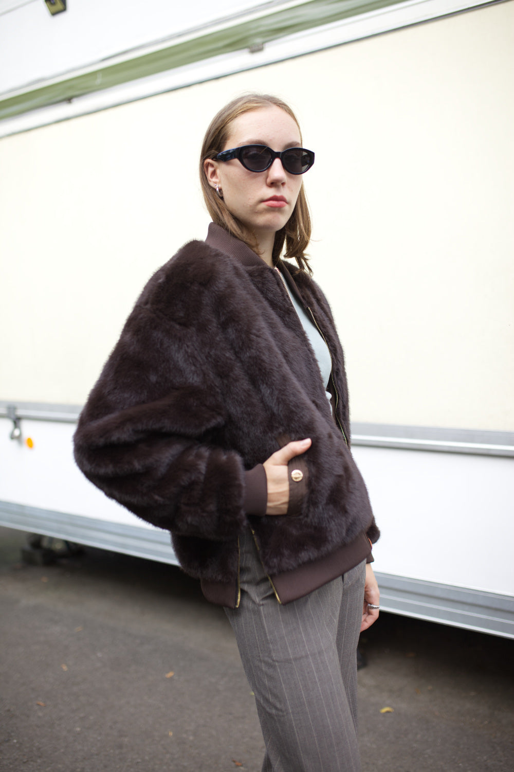 Faux-Fur-Luxus im Nerz-Look