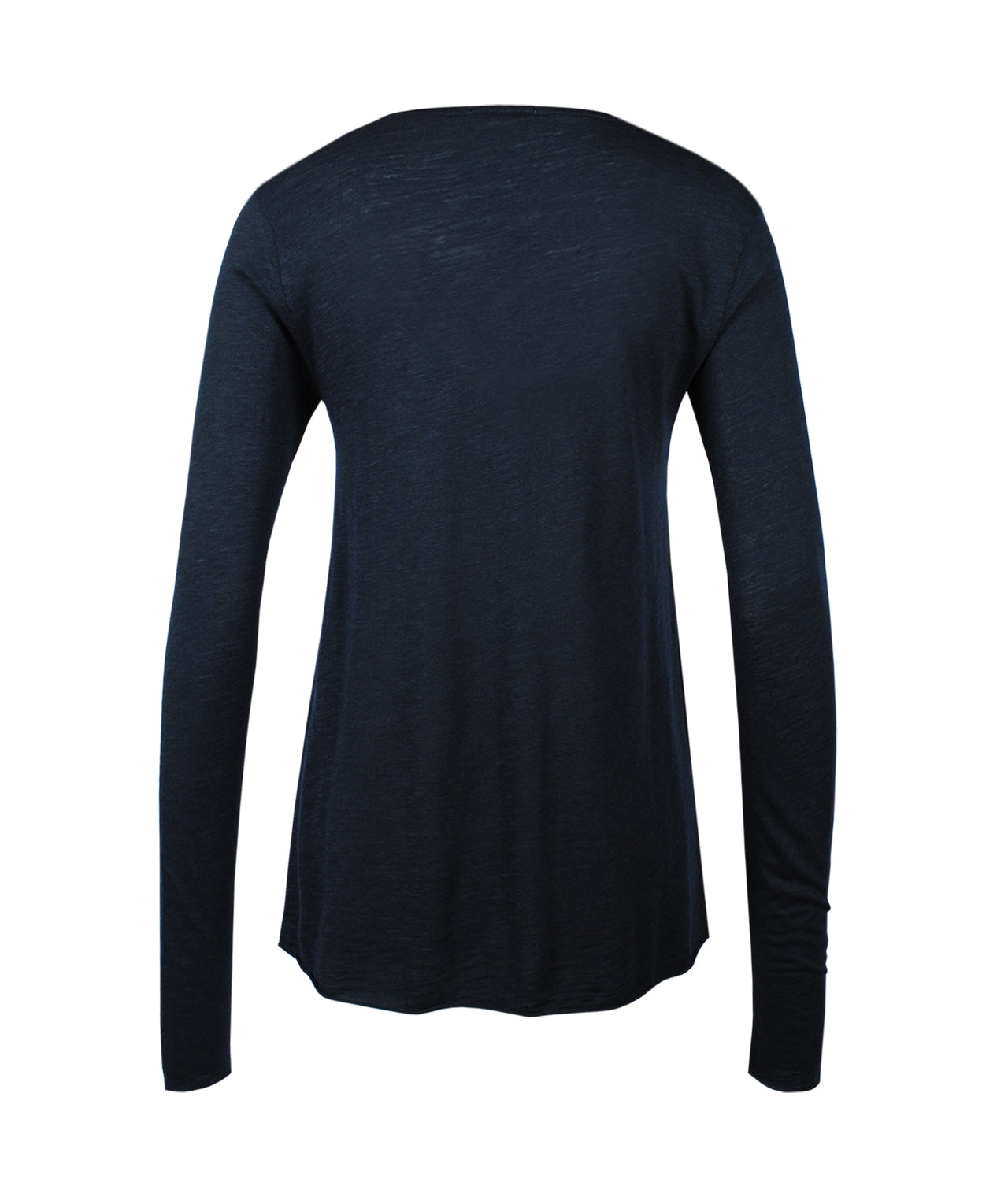1/1 V-Shirt geflammt | navy