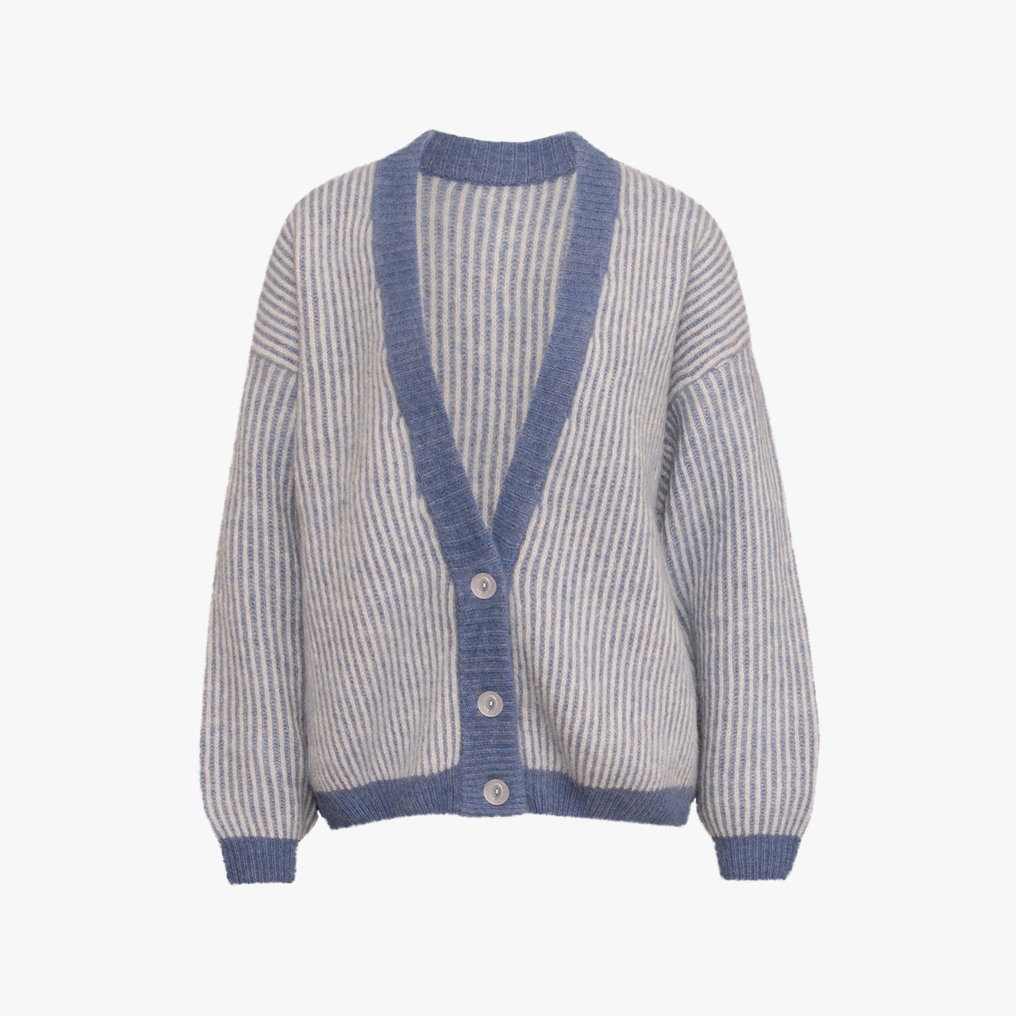 Cardigan Streifen kurz