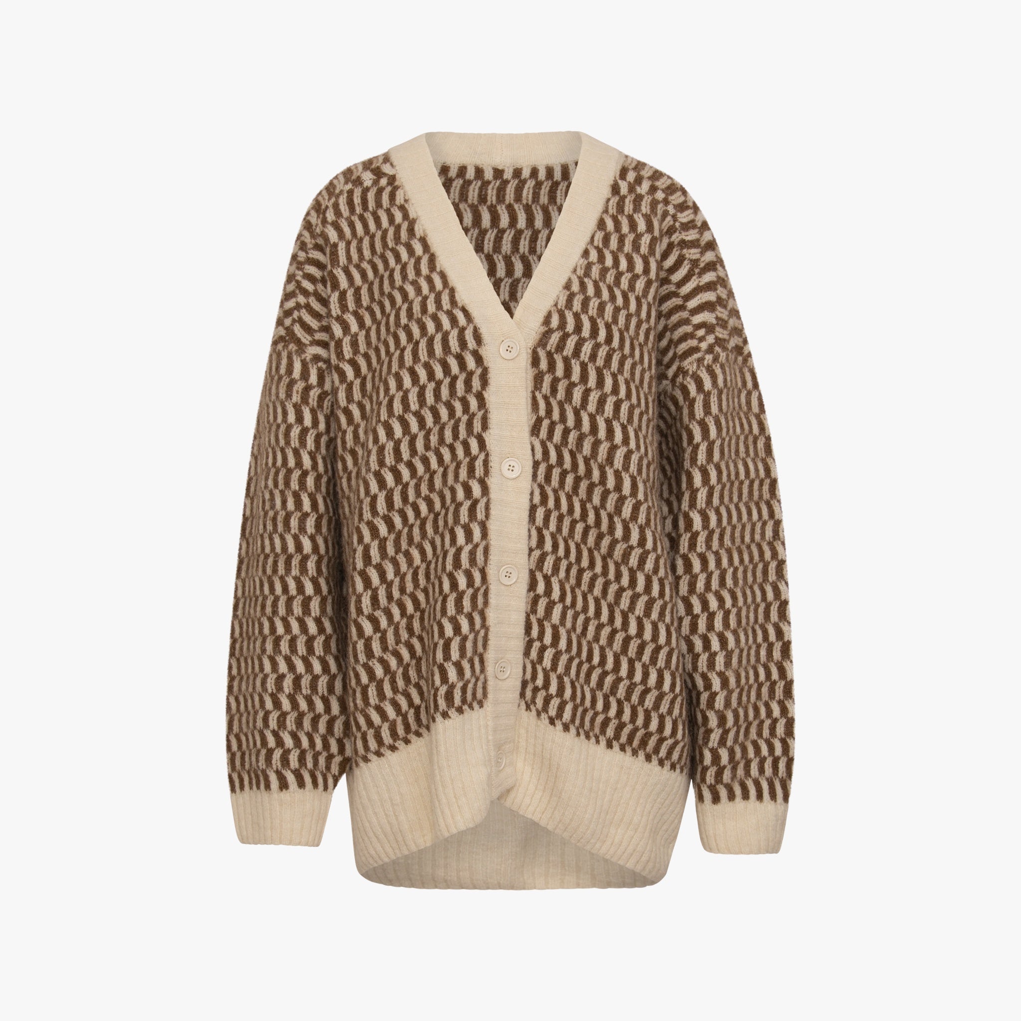 Cardigan Jacquard | creme