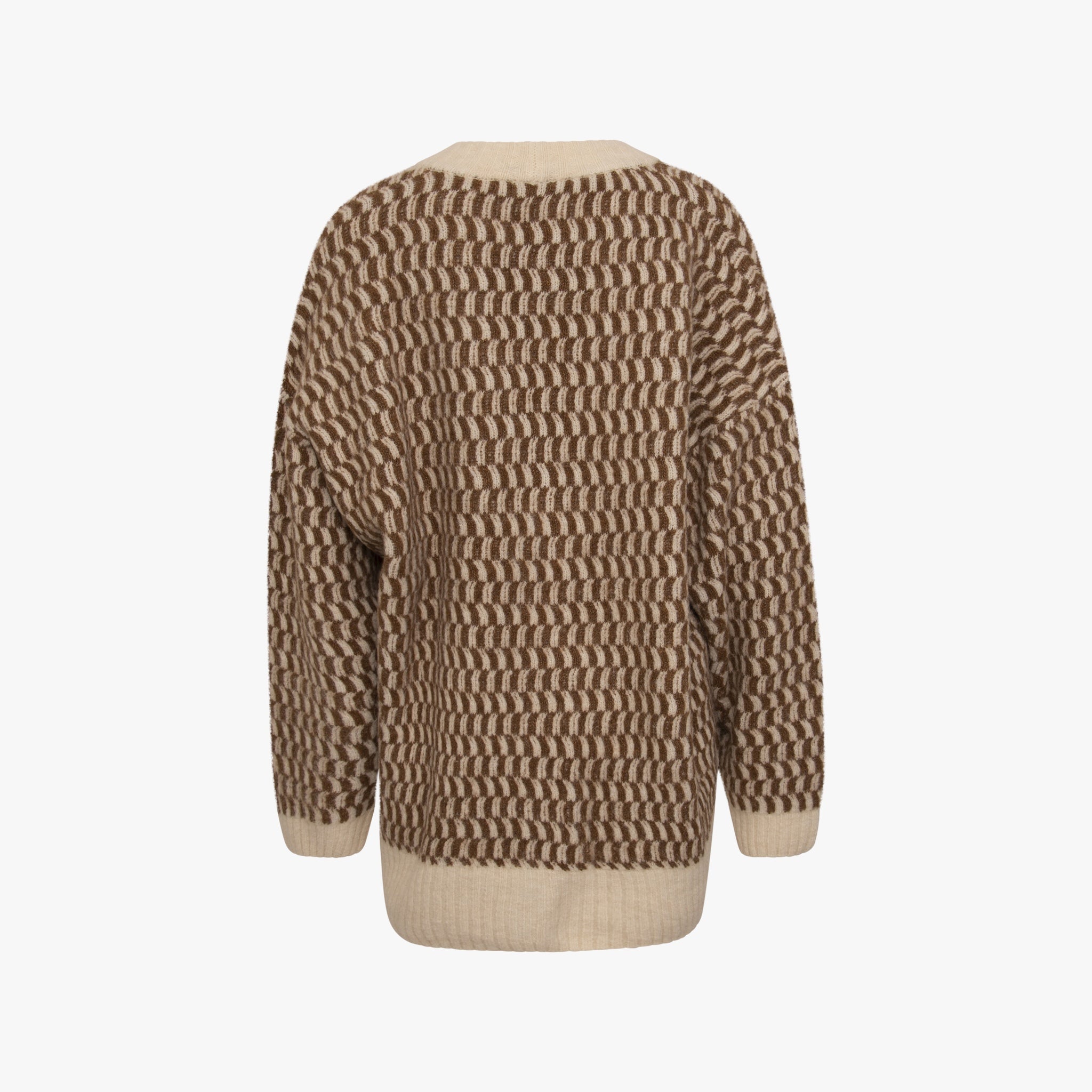 Cardigan Jacquard | creme