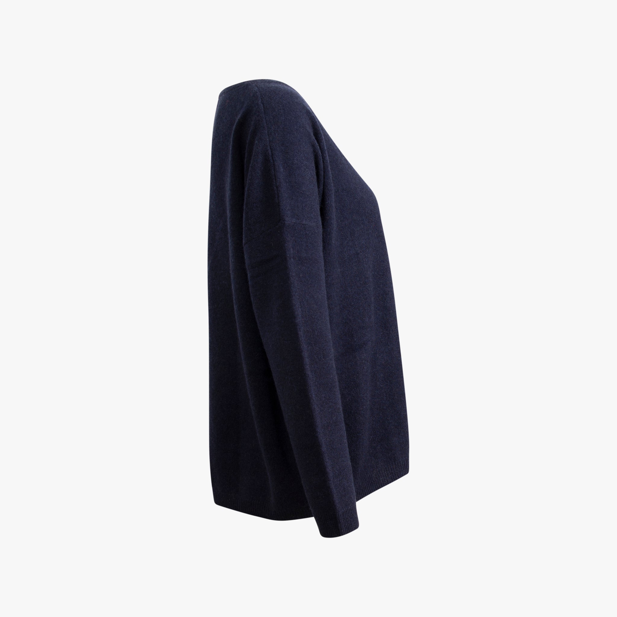 V-Pulli Cashmere | navy