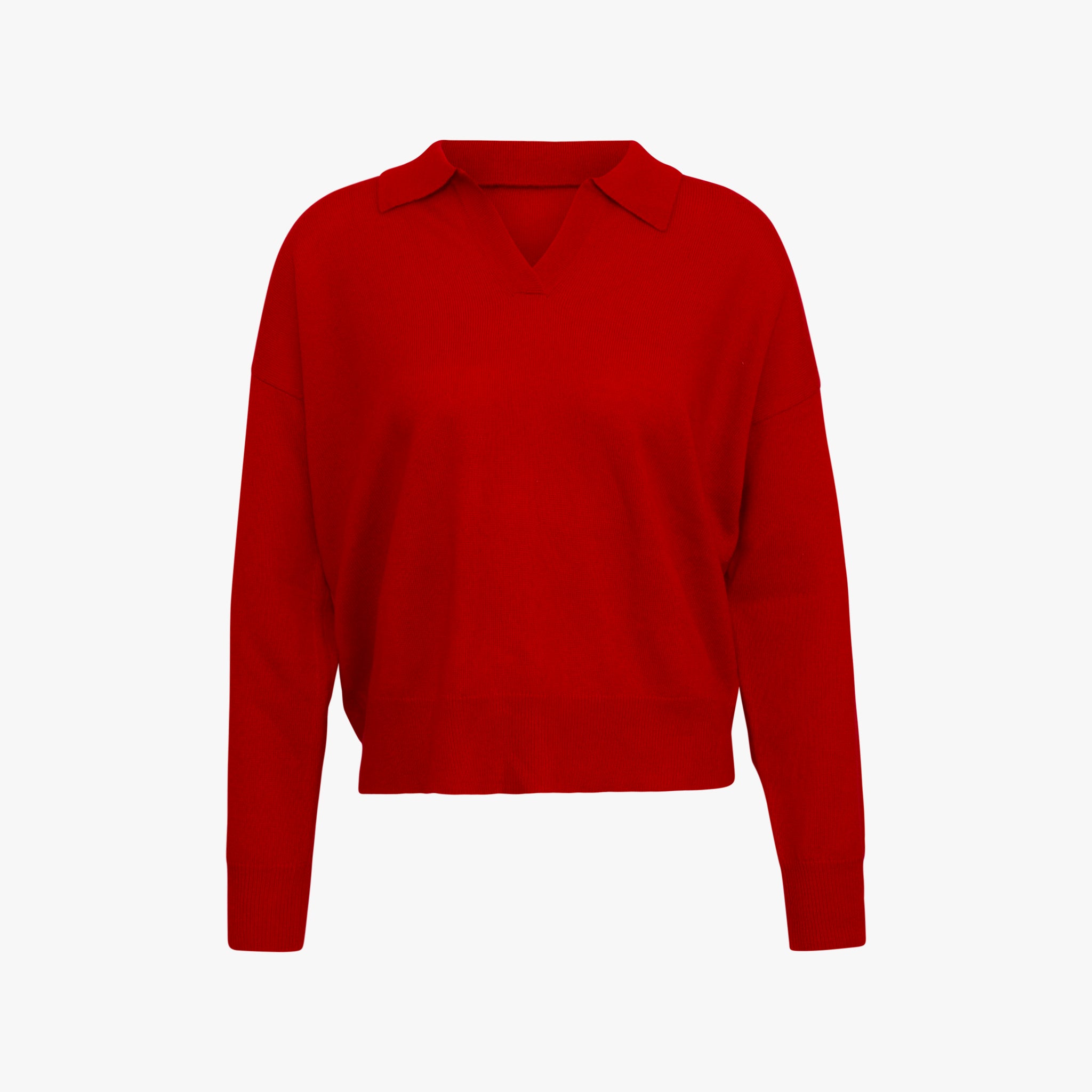 Crew Neck Cashmix | rot