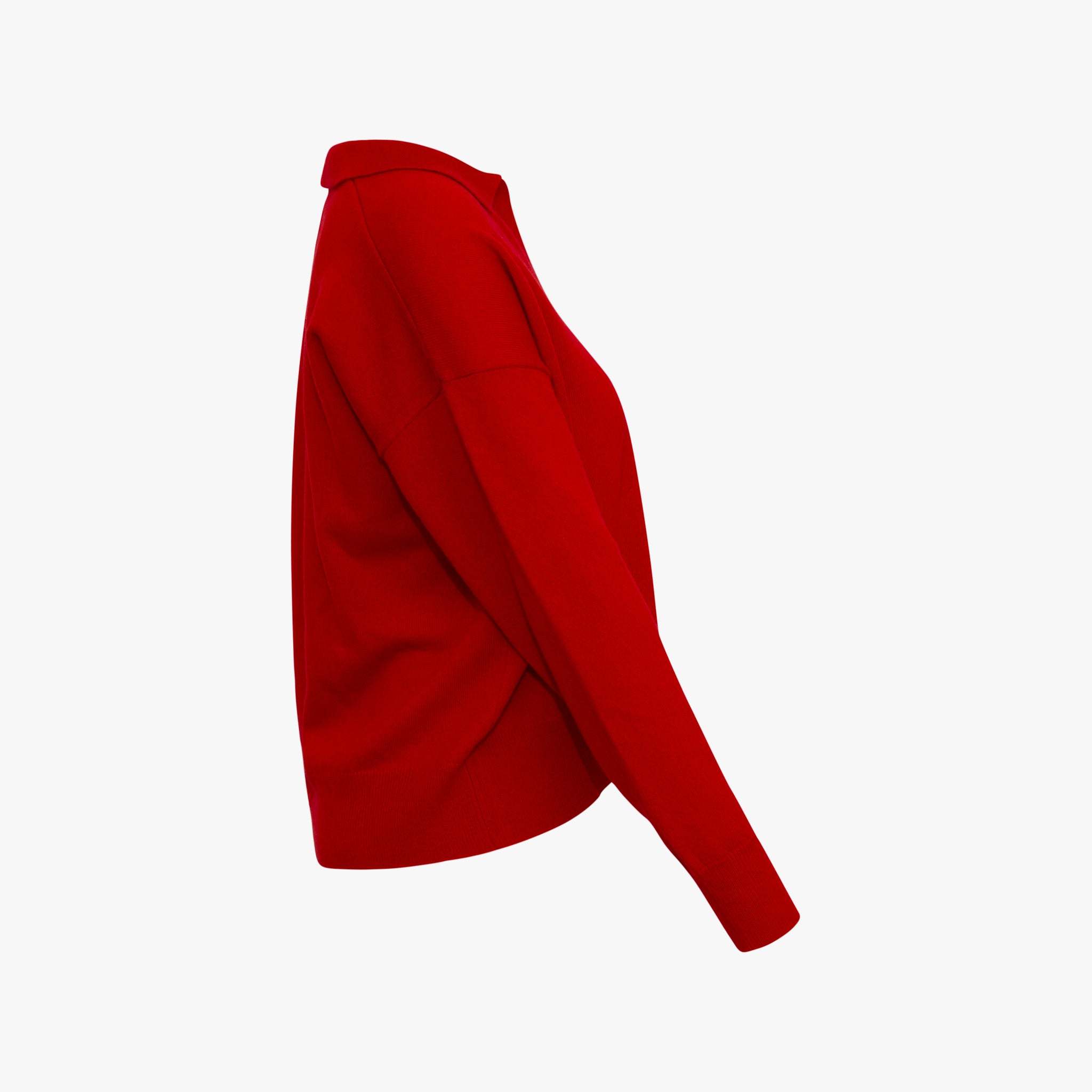 Crew Neck Cashmix | rot