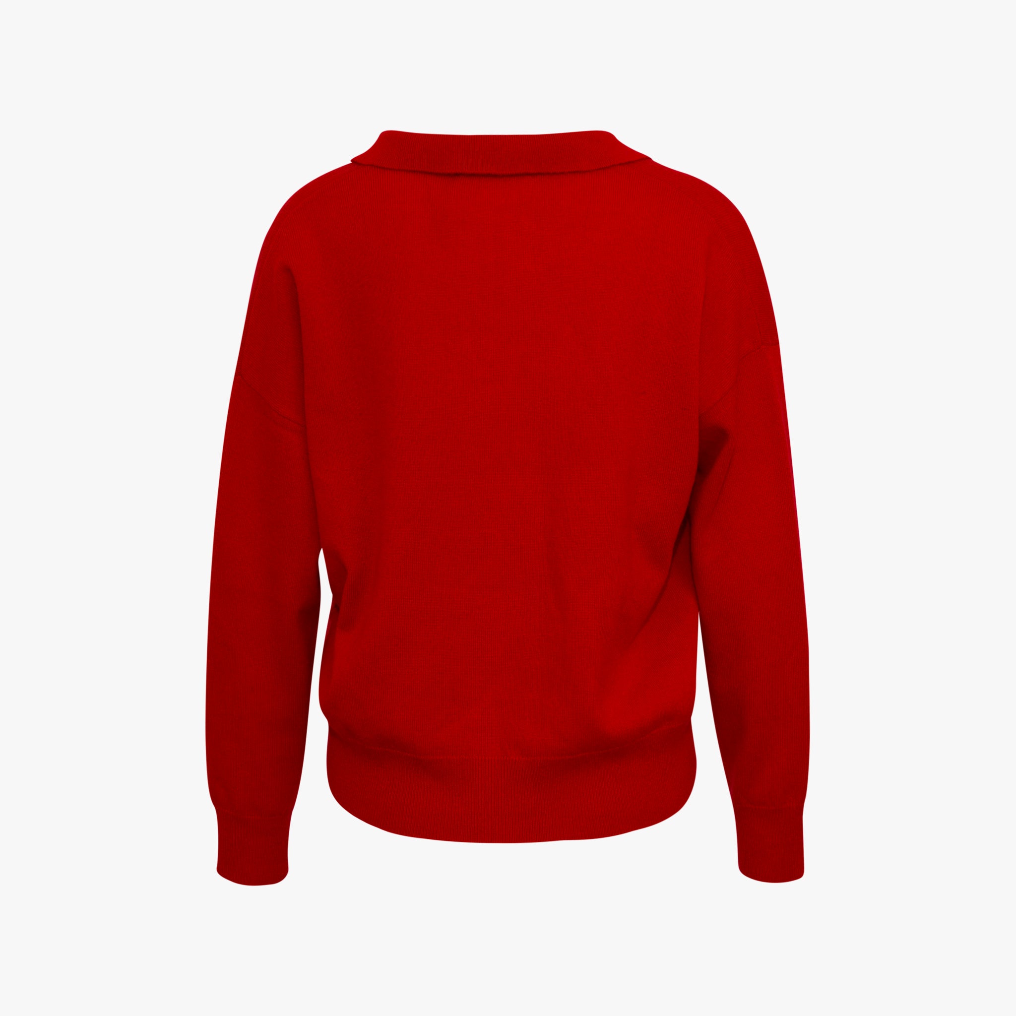 Crew Neck Cashmix | rot
