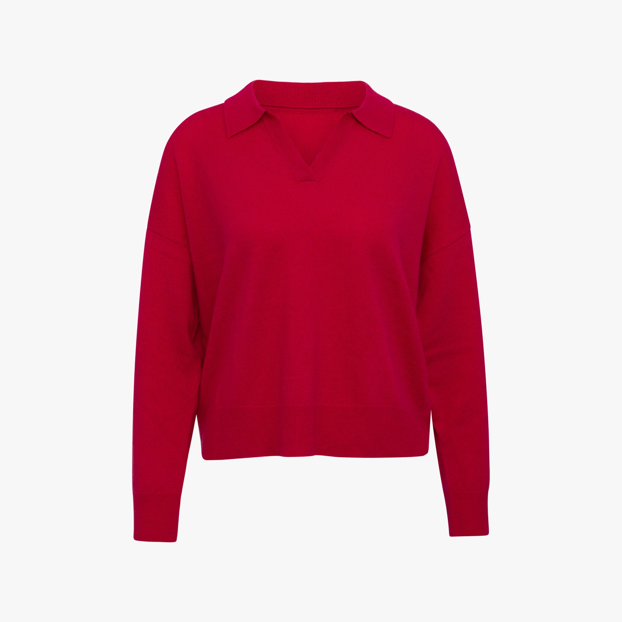 Crew Neck Cashmix | fuchsia