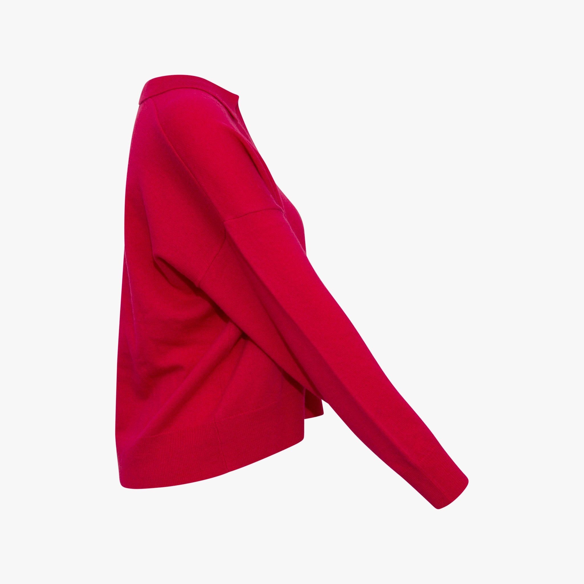 Crew Neck Cashmix | fuchsia