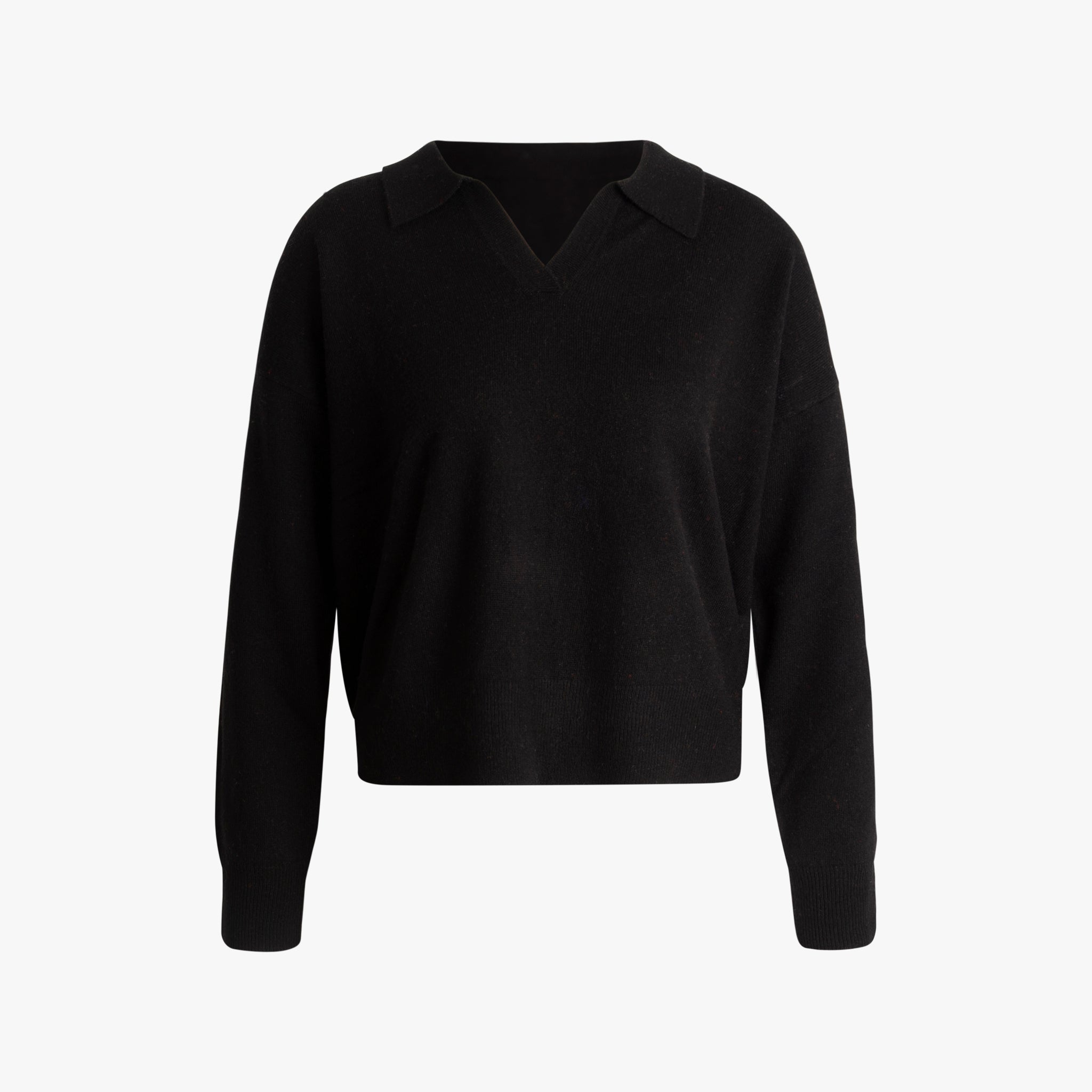 Crew Neck Cashmix | schwarz