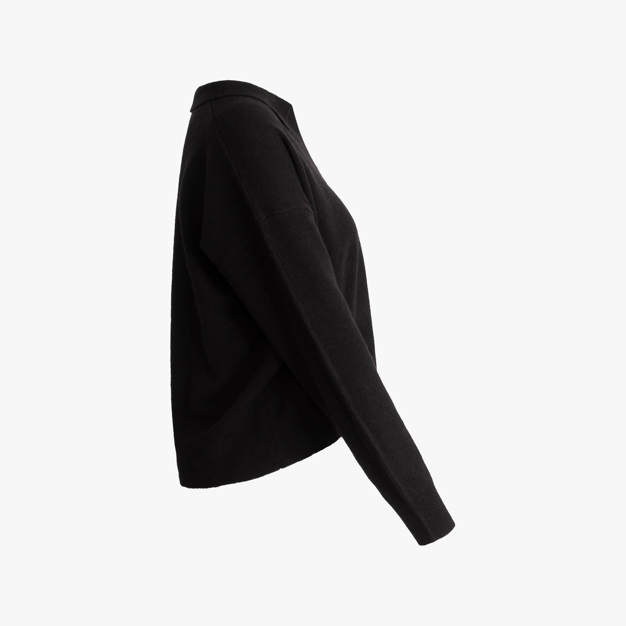 Crew Neck Cashmix | schwarz