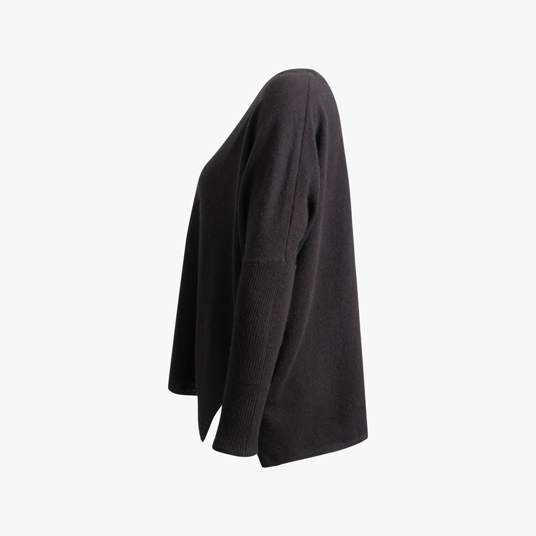 Cardigan Cashmere | schwarz