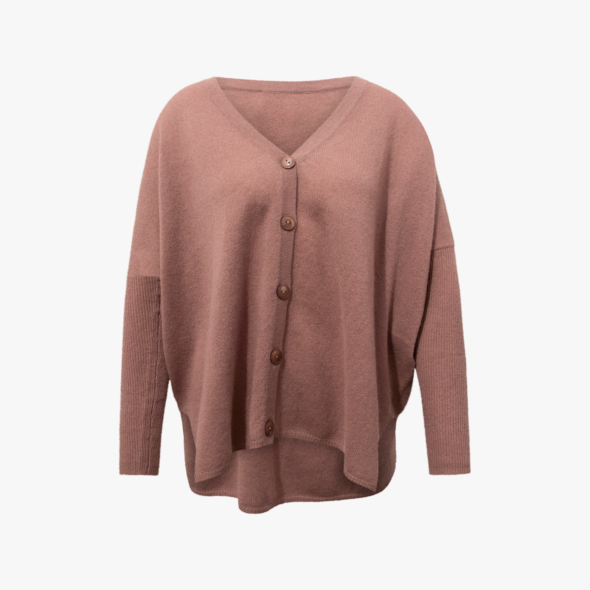 Cardigan Cashmere | braun-beige