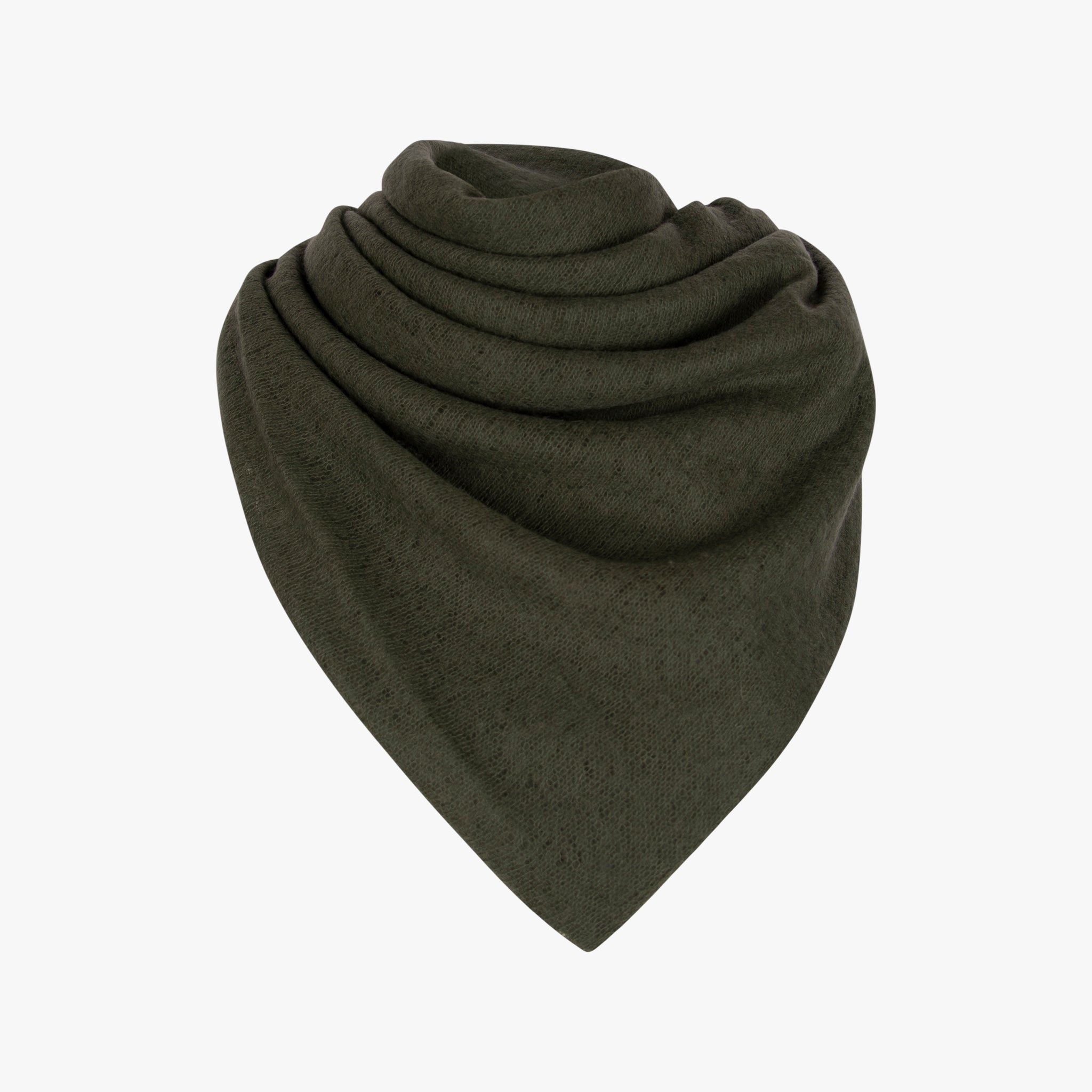 Bakaree Schal gefiltztes Cashmere | khaki