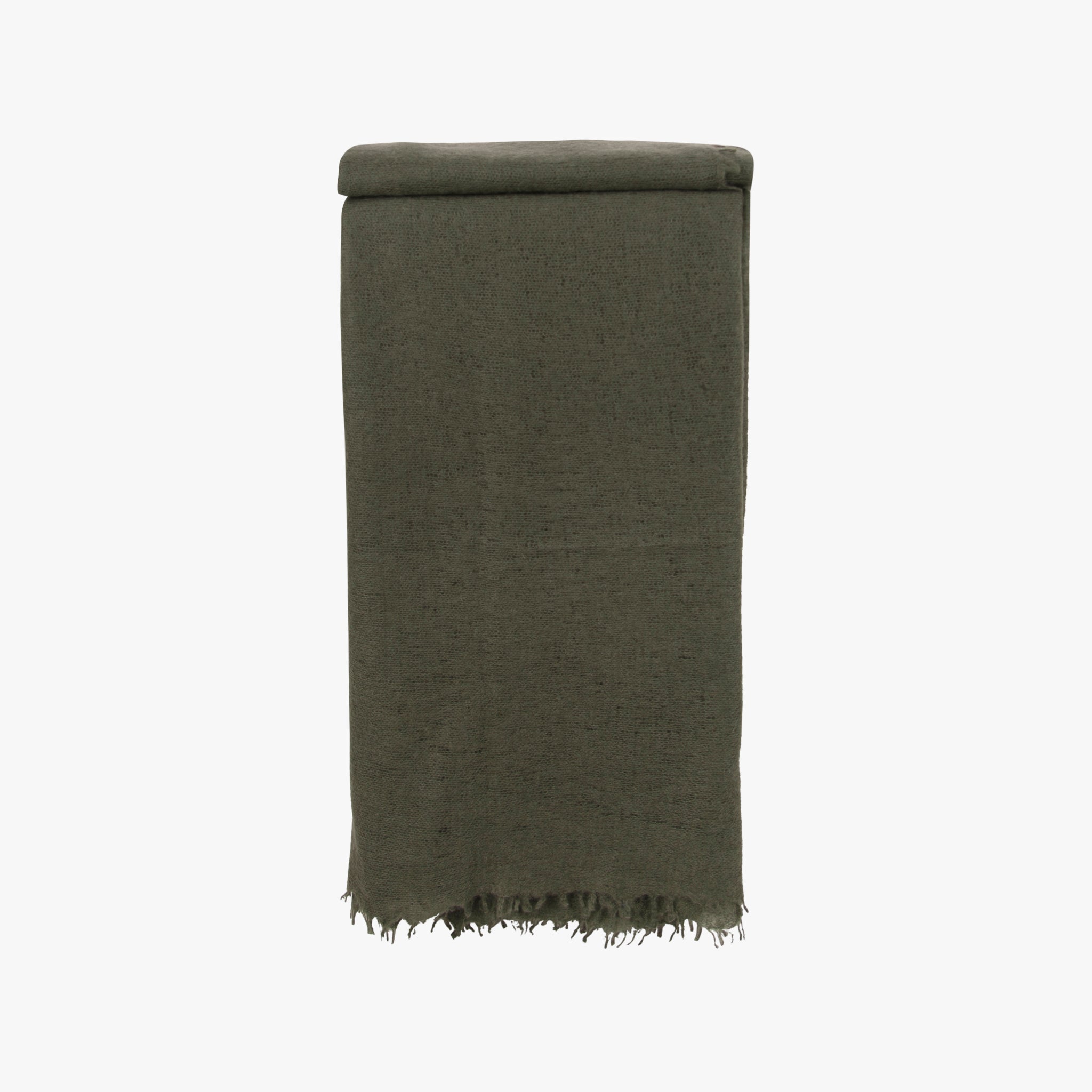 Bakaree Schal gefiltztes Cashmere | khaki