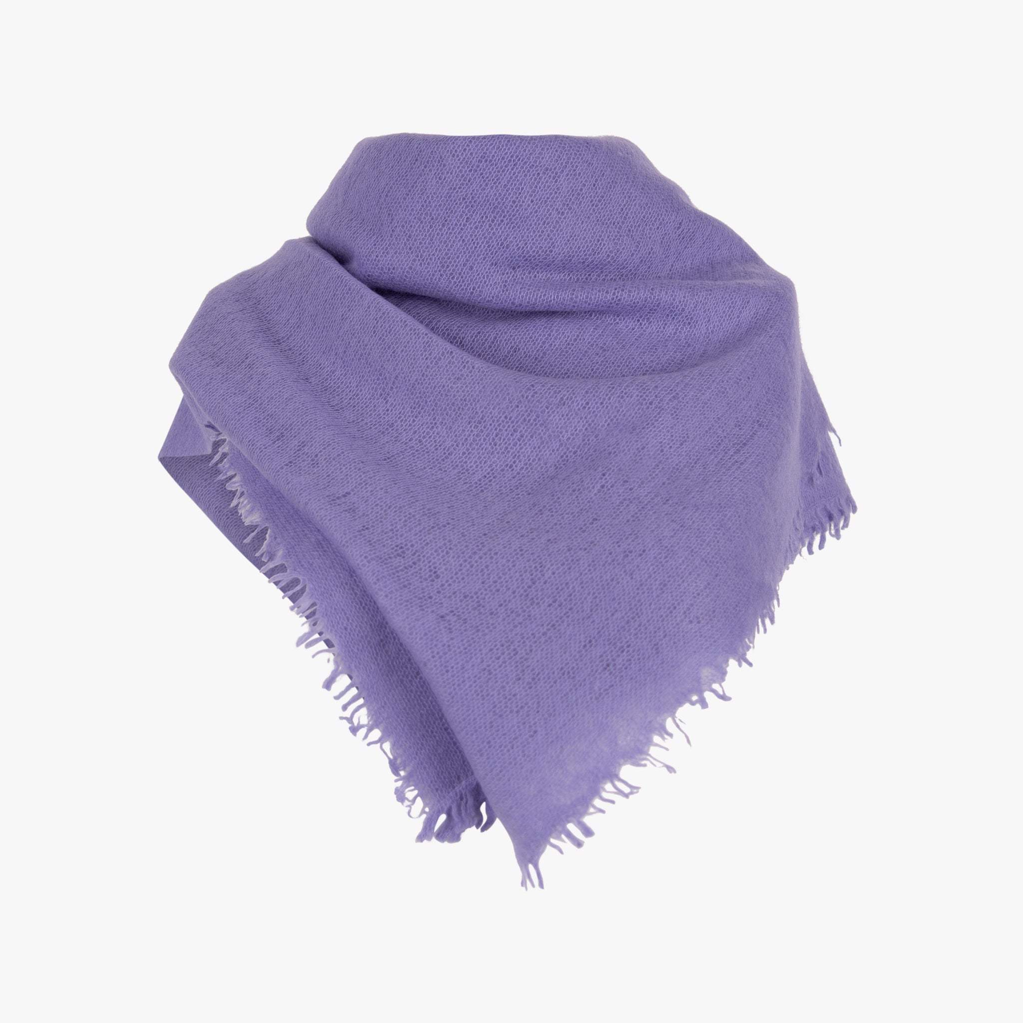 Bakaree Schal gefiltztes Cashmere | lila