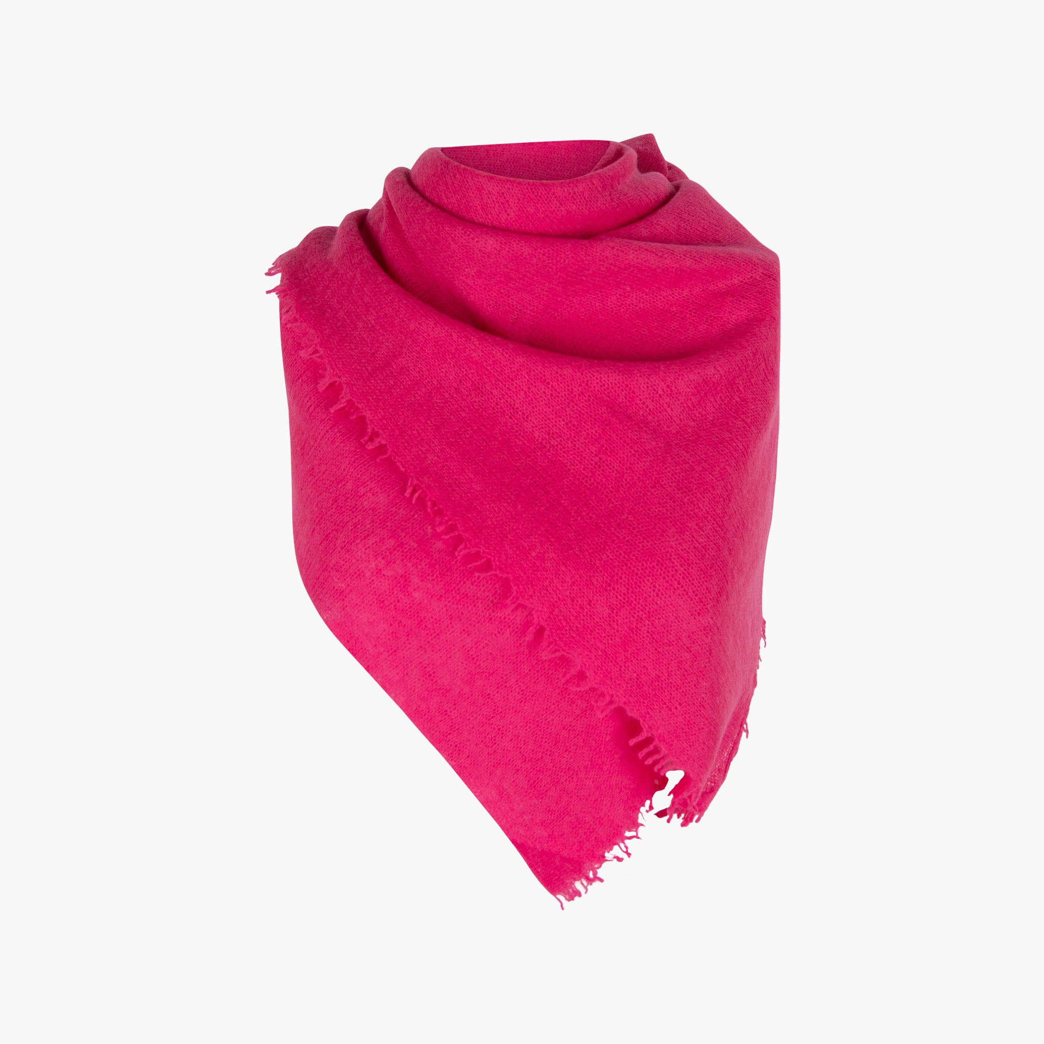 Bakaree Schal gefiltztes Cashmere | rose