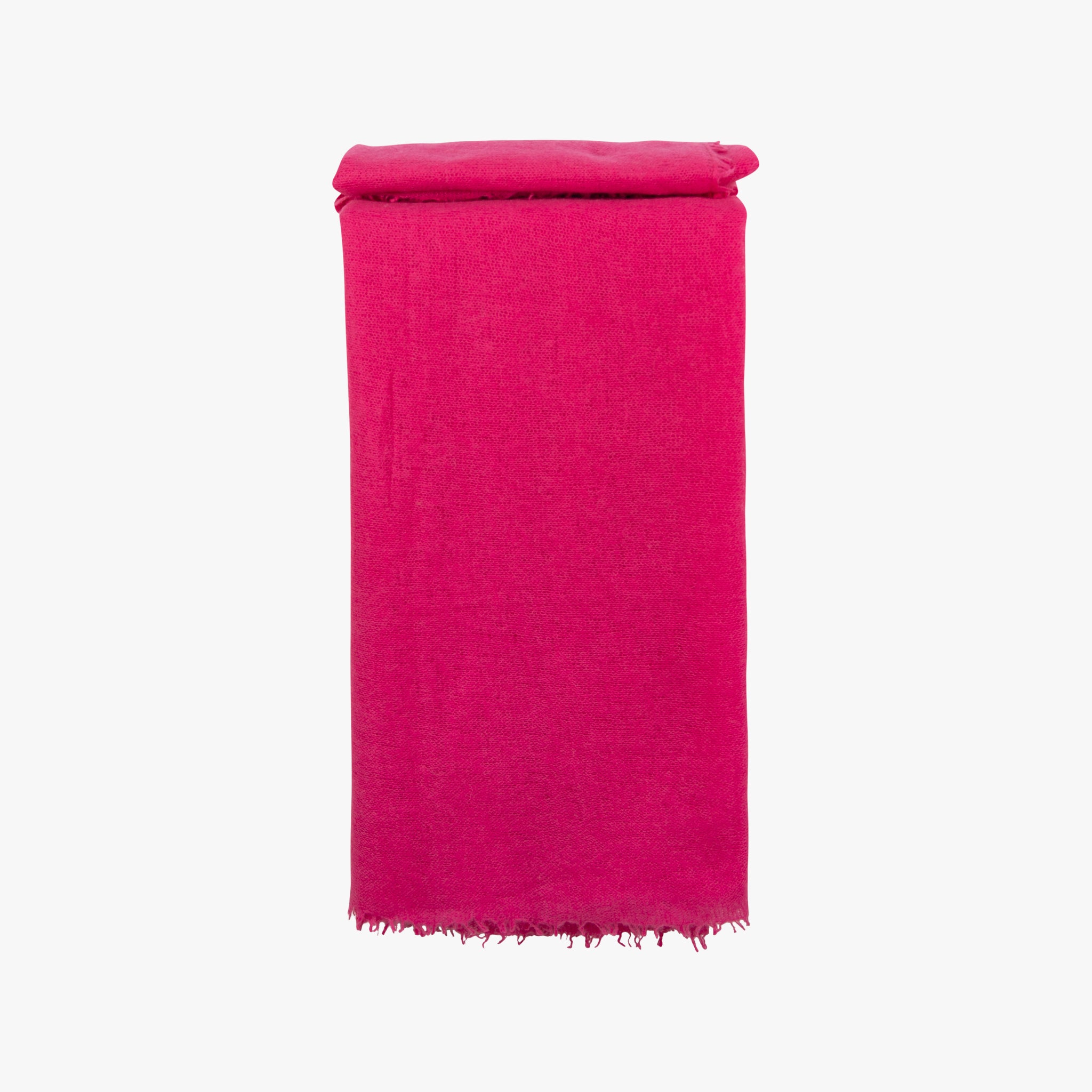 Bakaree Schal gefiltztes Cashmere | rose