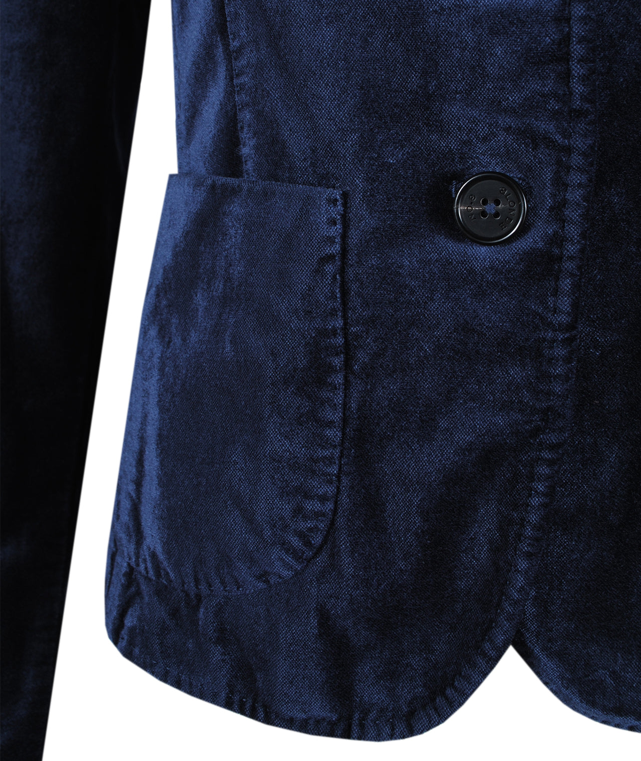 Blazer Samt Mons | blau