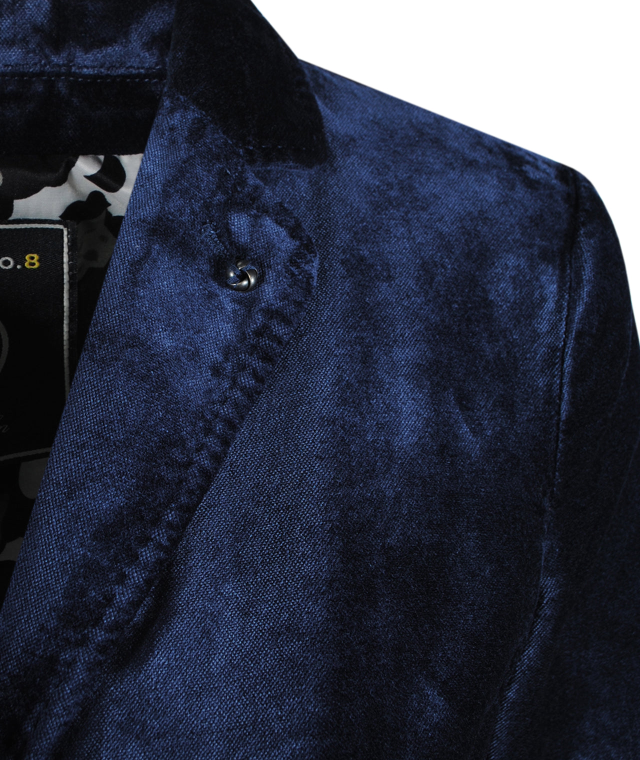 Blazer Samt Mons | blau