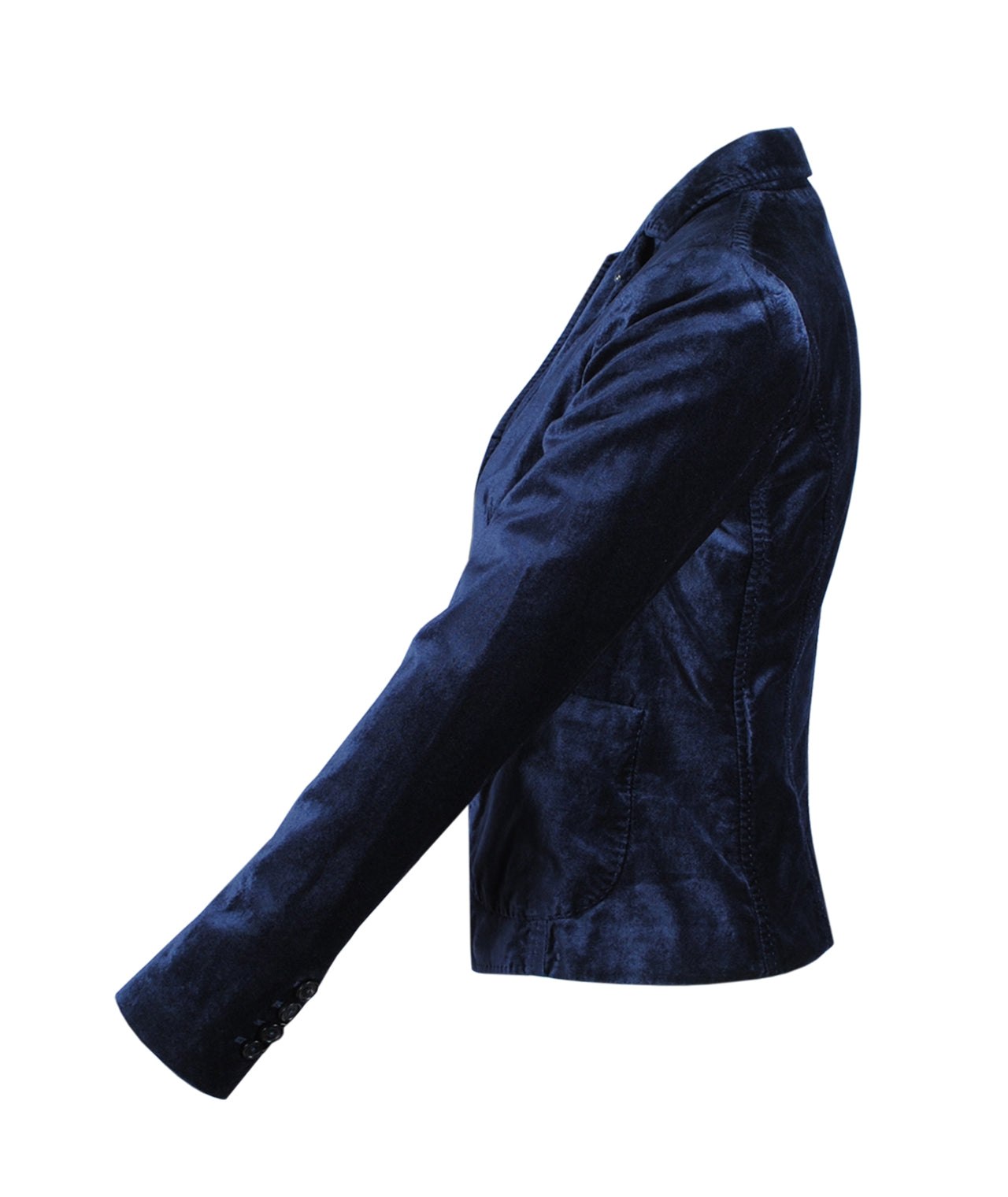 Blazer Samt Mons | blau