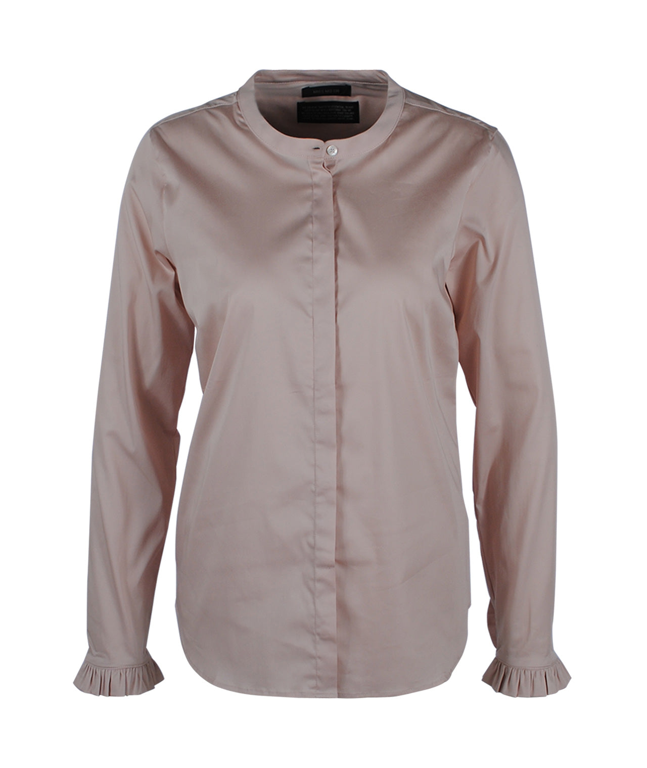 Bluse Rüsche | rose