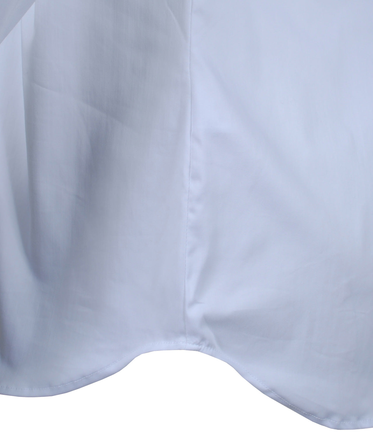Bluse Rüsche | weiß