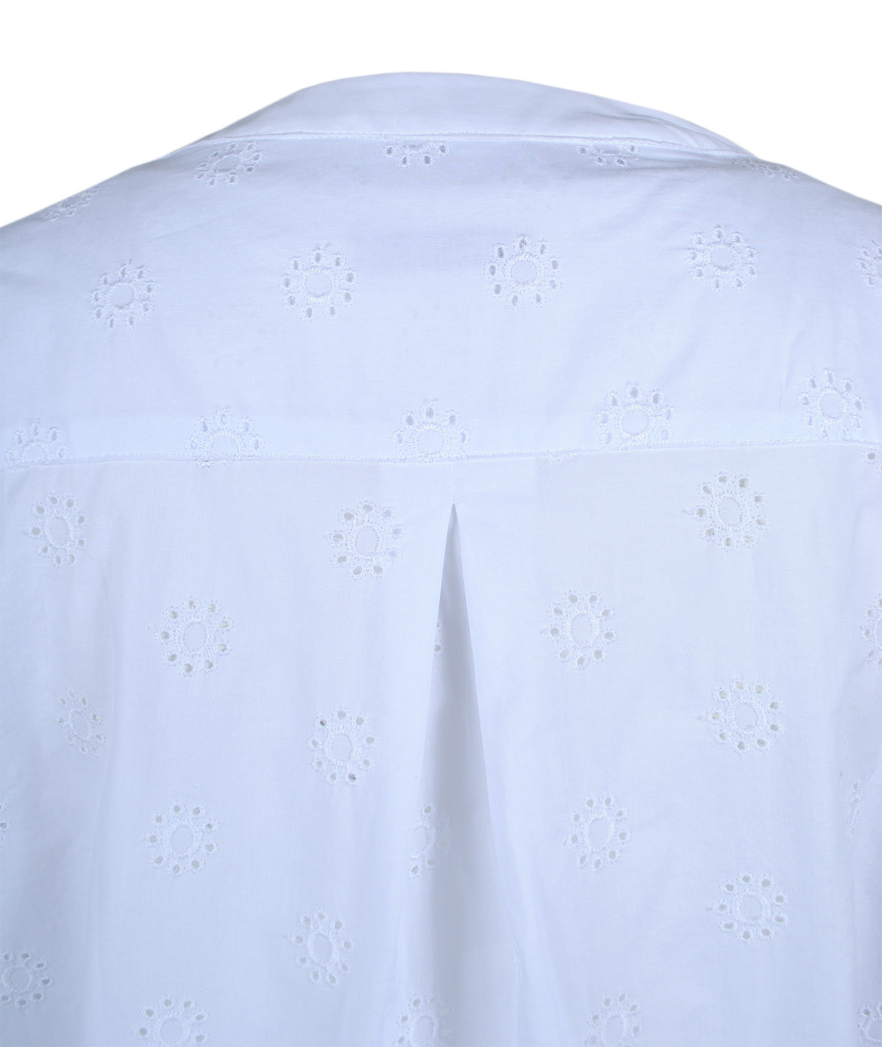 Bluse Stickerei | weiß