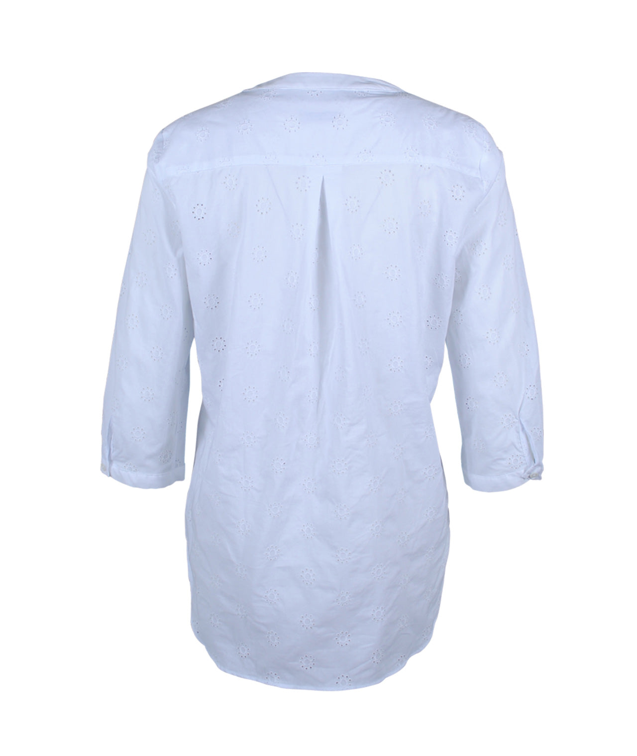 Bluse Stickerei | weiß