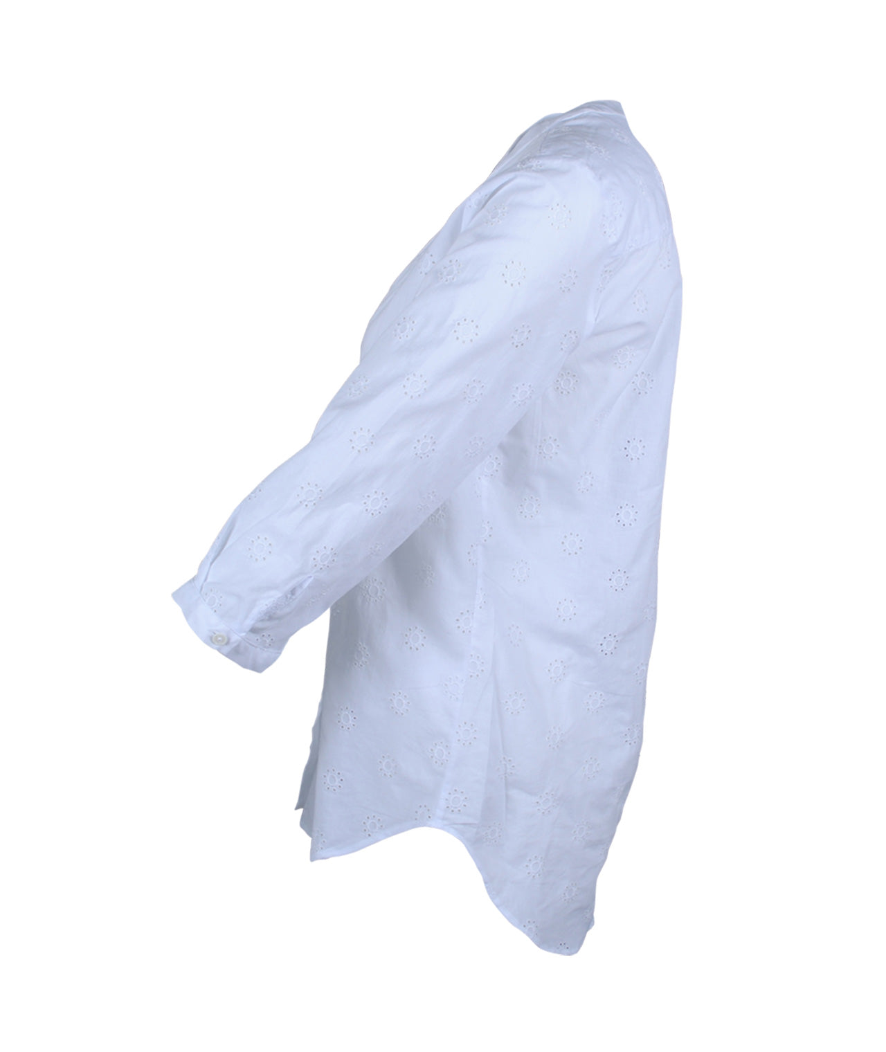 Bluse Stickerei | weiß