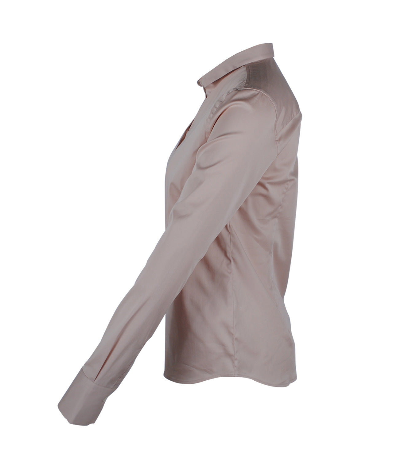 Bluse Classic uni | rose