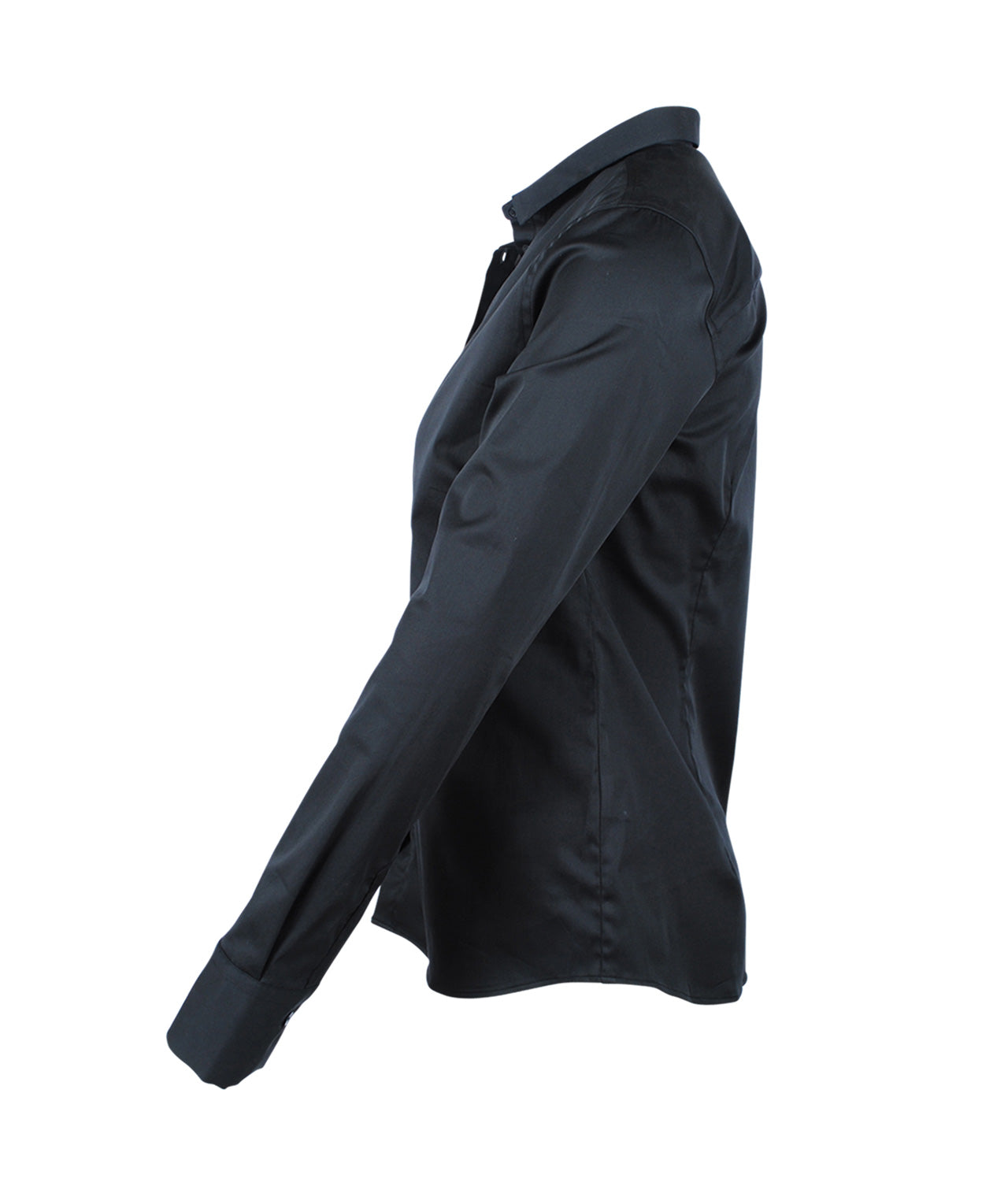 Bluse Classic uni | schwarz