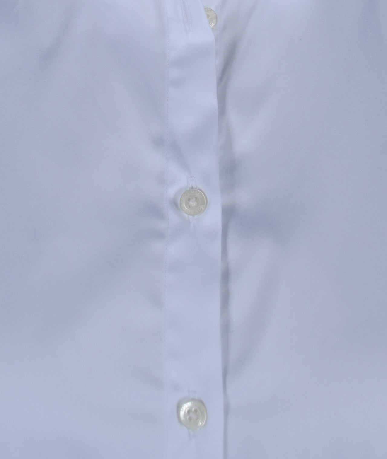 Bluse Classic uni | weiß