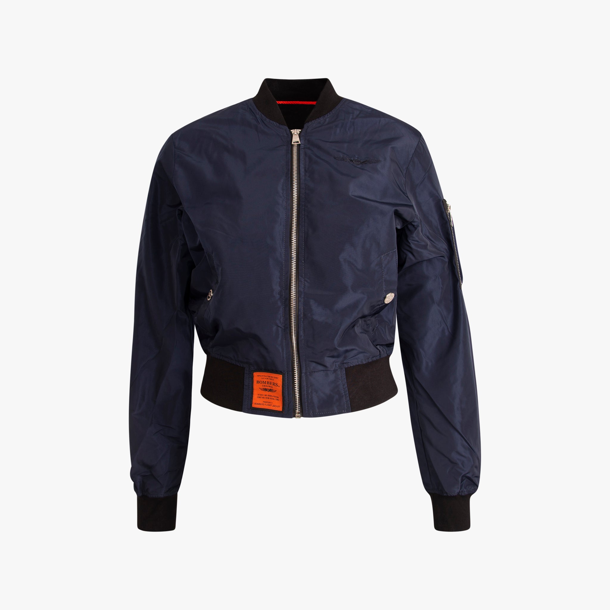 Bombers Original Bomberjacke kurz | dunkelblau
