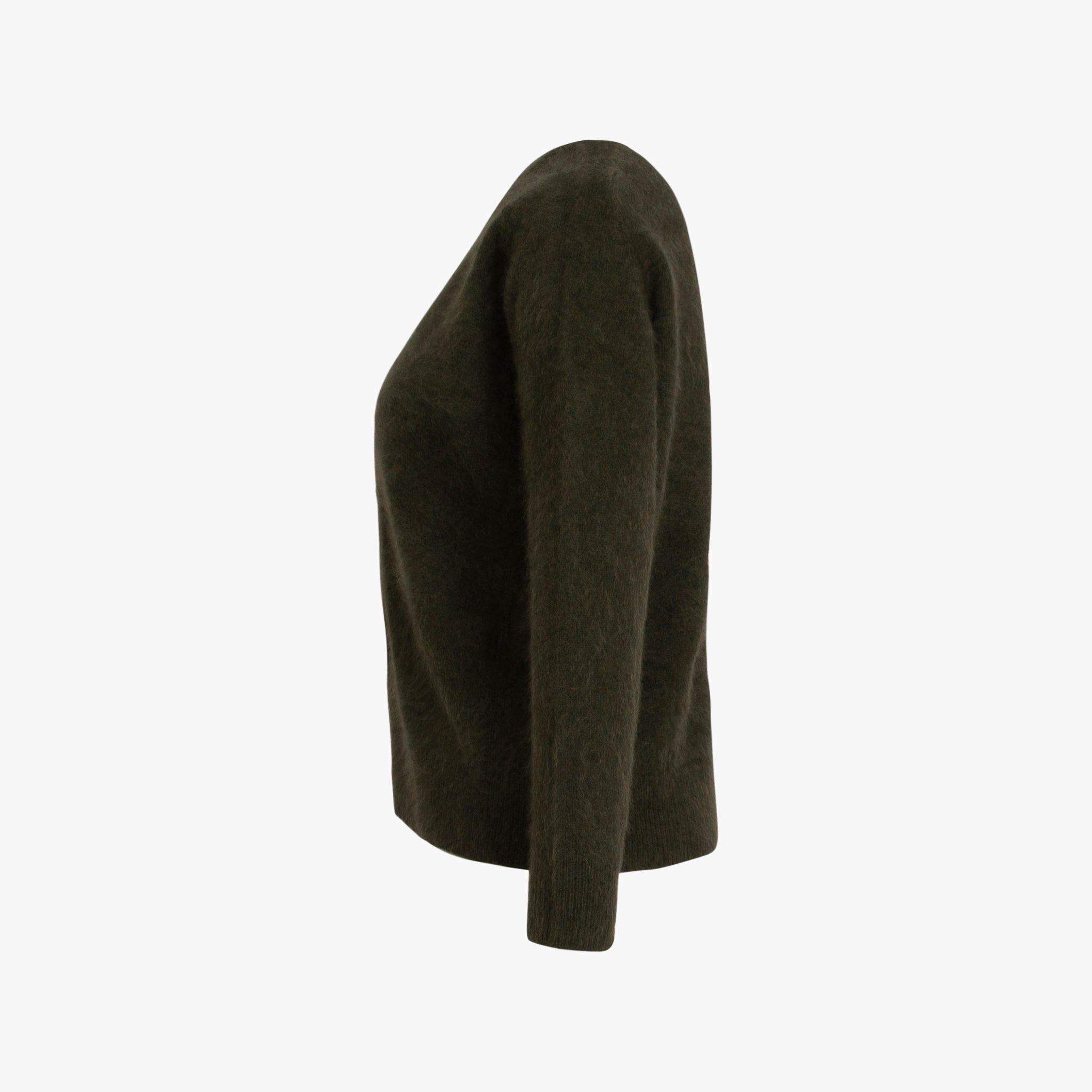 V-Jacke Cosy | khaki