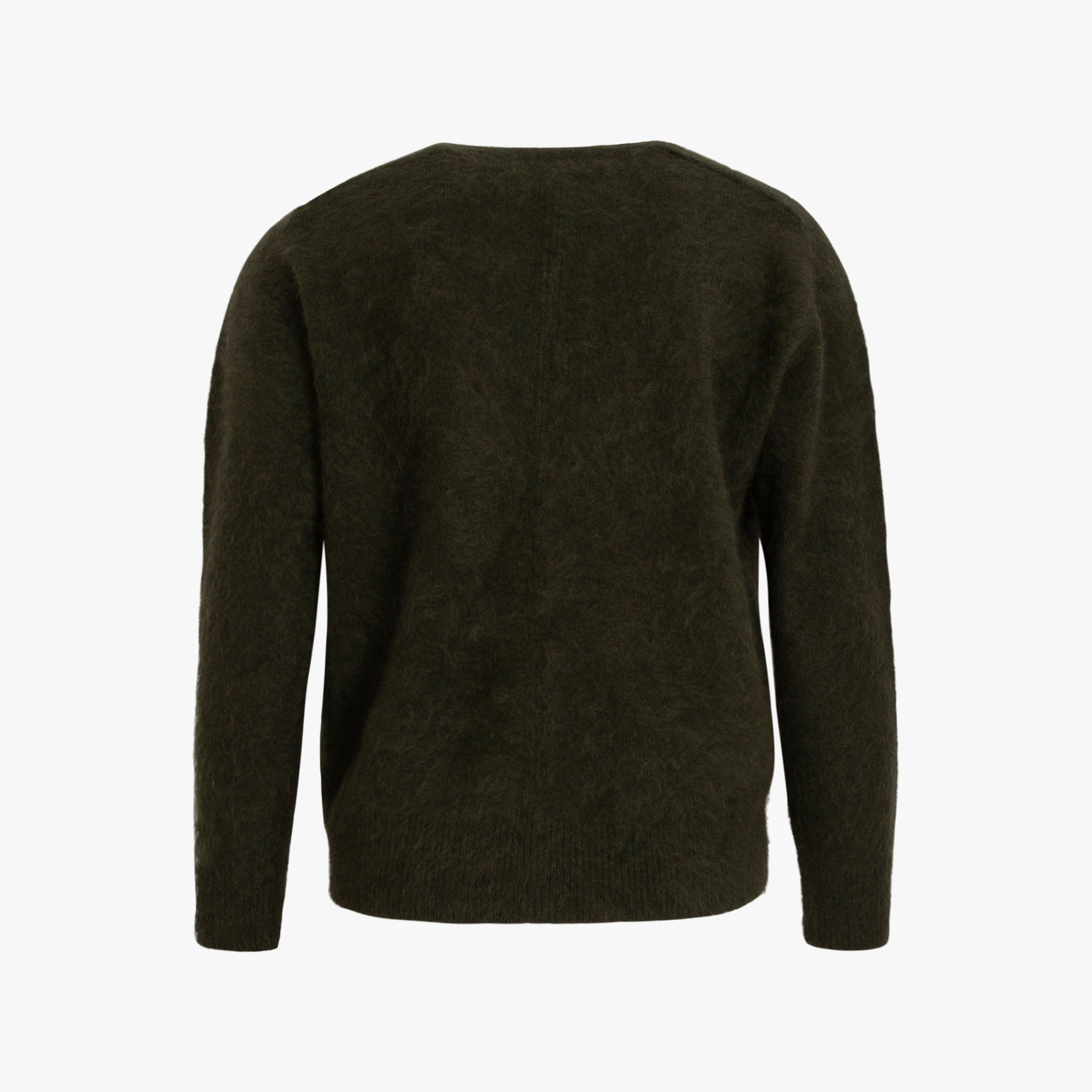 V-Jacke Cosy | khaki