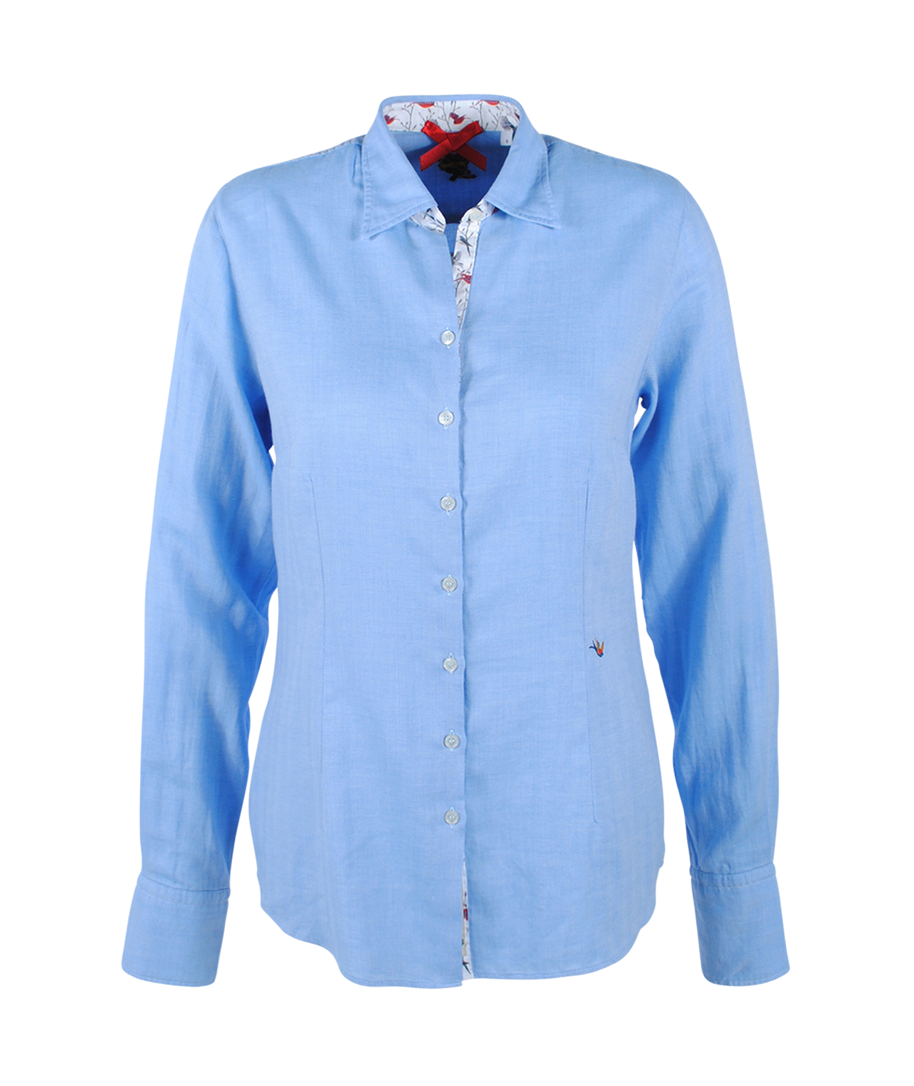 Cashmere Bluse Fiore | hellblau