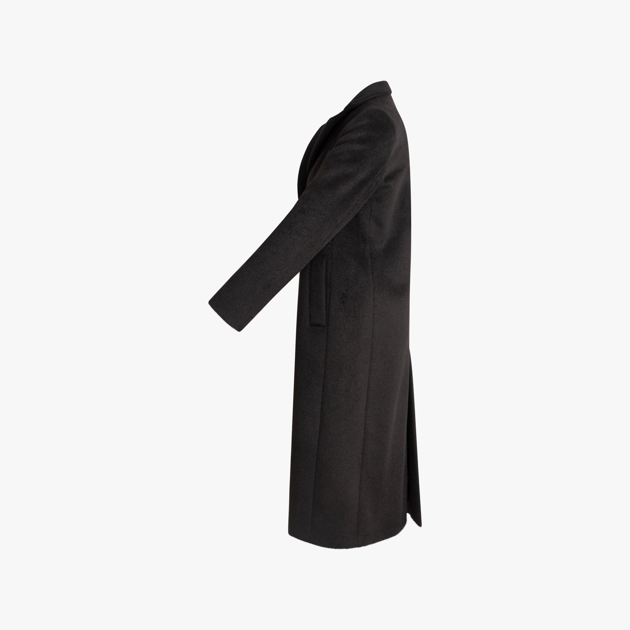 Mantel Wollmix | schwarz