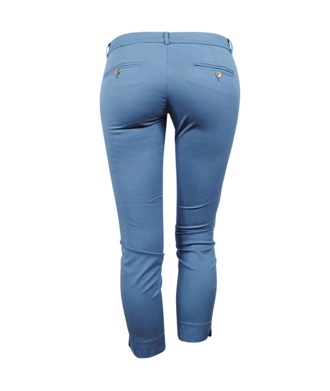 Chino Jacqueline uni | blau