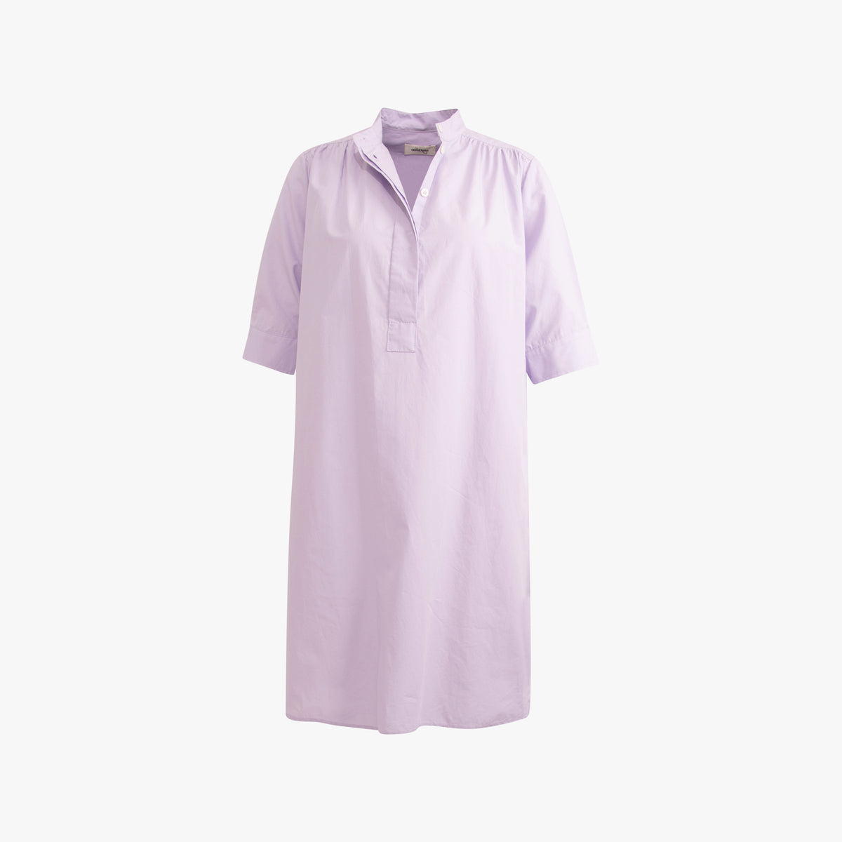 Ottod'ame Stehkragenkleid Papertouch | lavendel