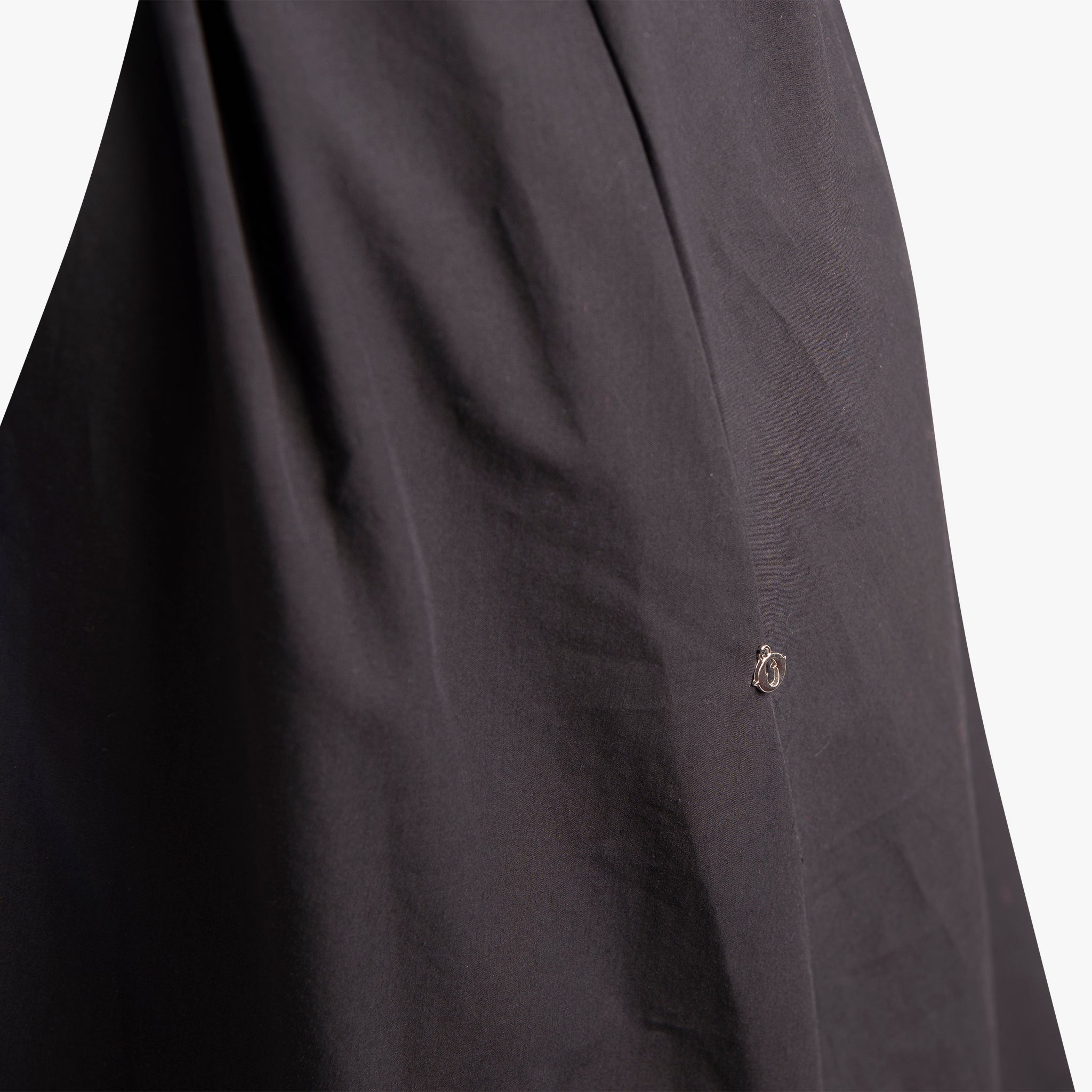 Ottodáme Maxikleid Papertouch| schwarz