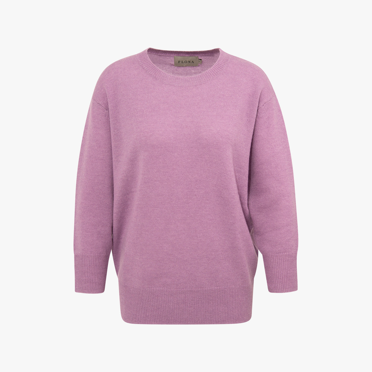 Flona RH-Pullover Loose Knit | lila
