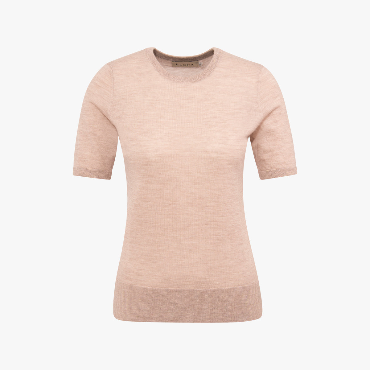 Flona 1/2 RH-Pullover Cashmere | beige