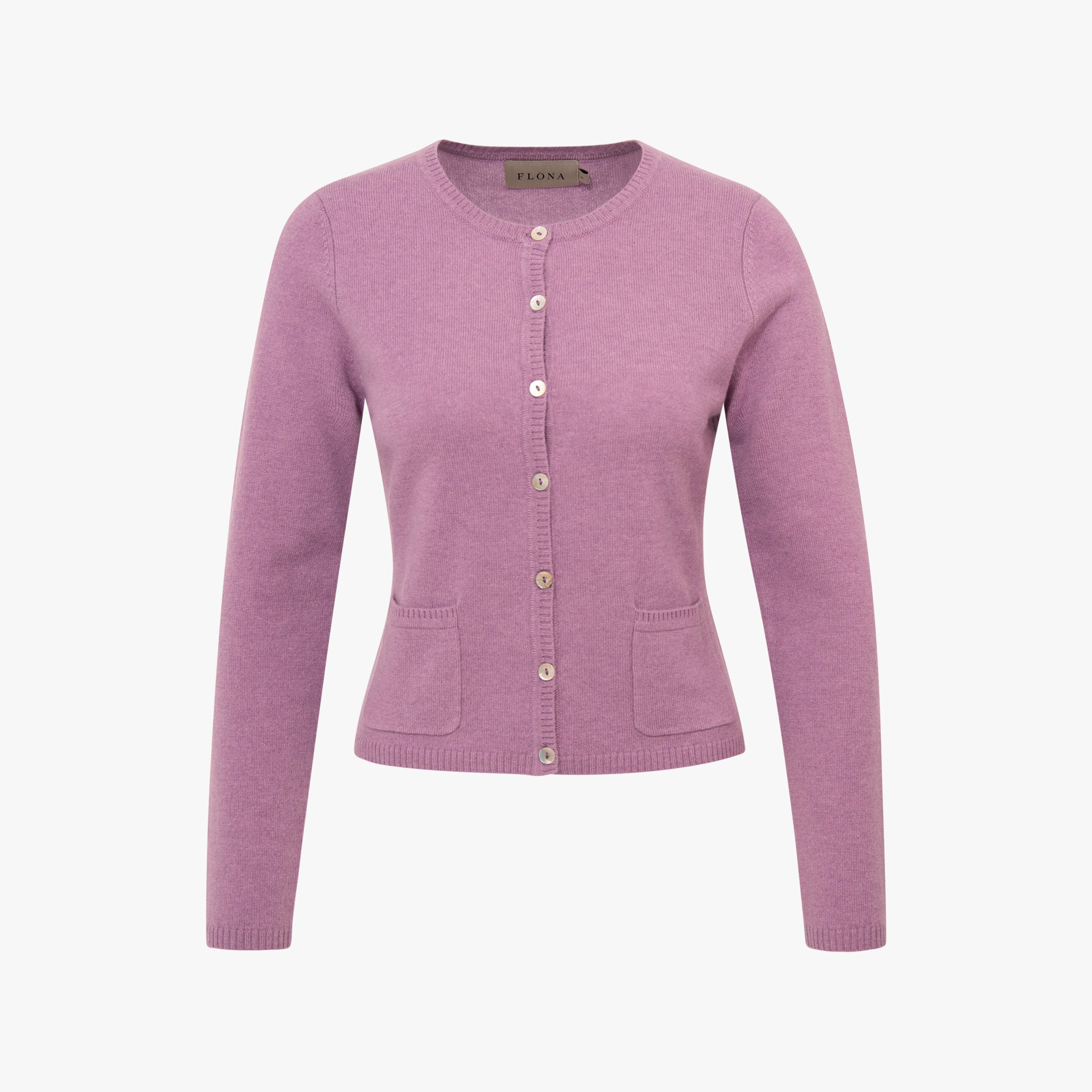 Absolute Cashmere Cashmere-Jacke kz. | lila