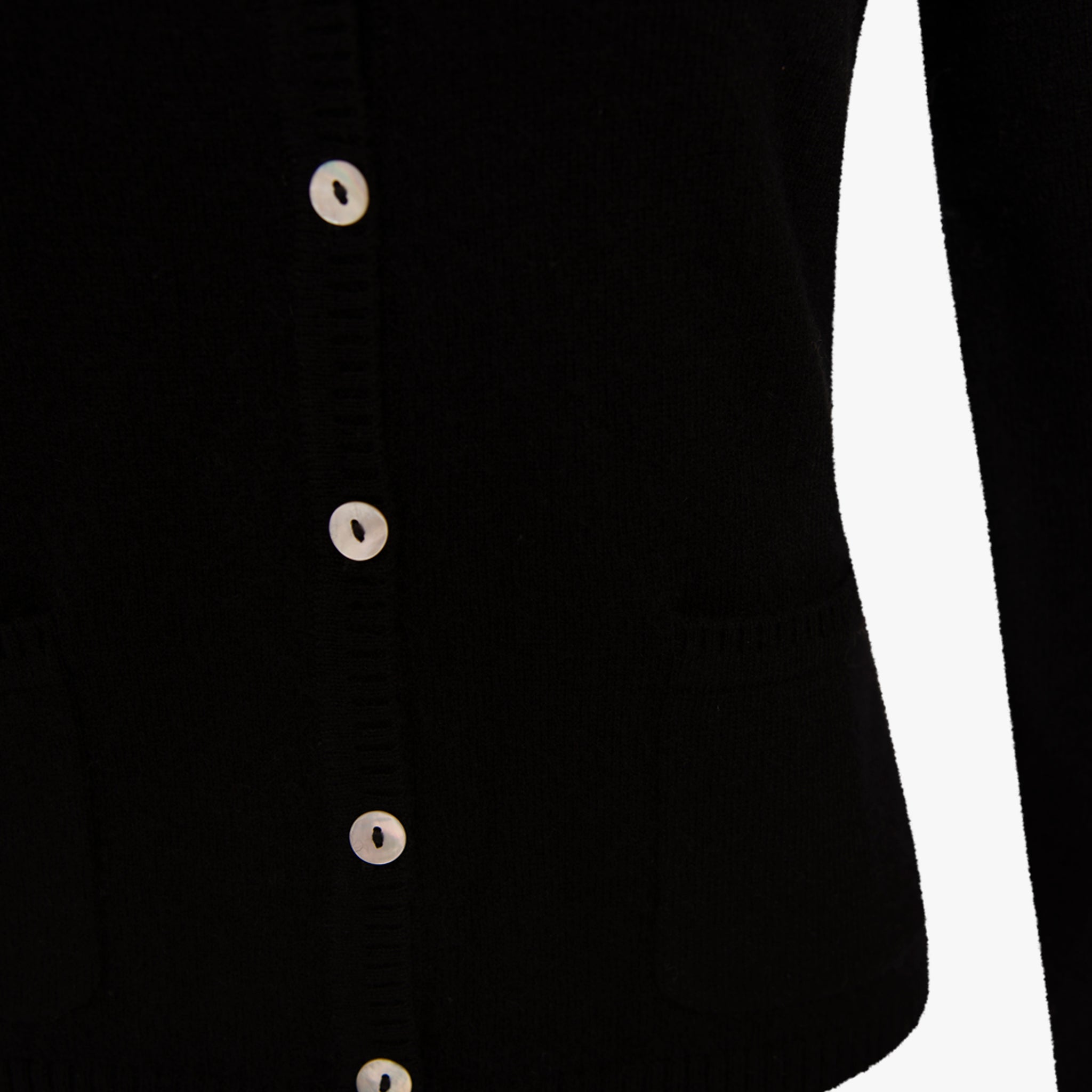 Absolute Cashmere Cashmere-Jacke kz. | schwarz