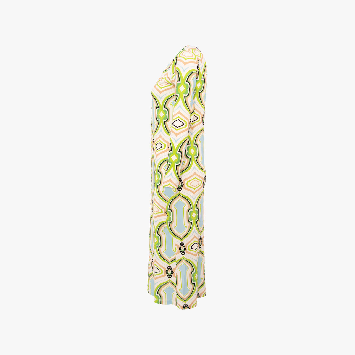 Floer Mantel/Kleid Retroprint | multicolor
