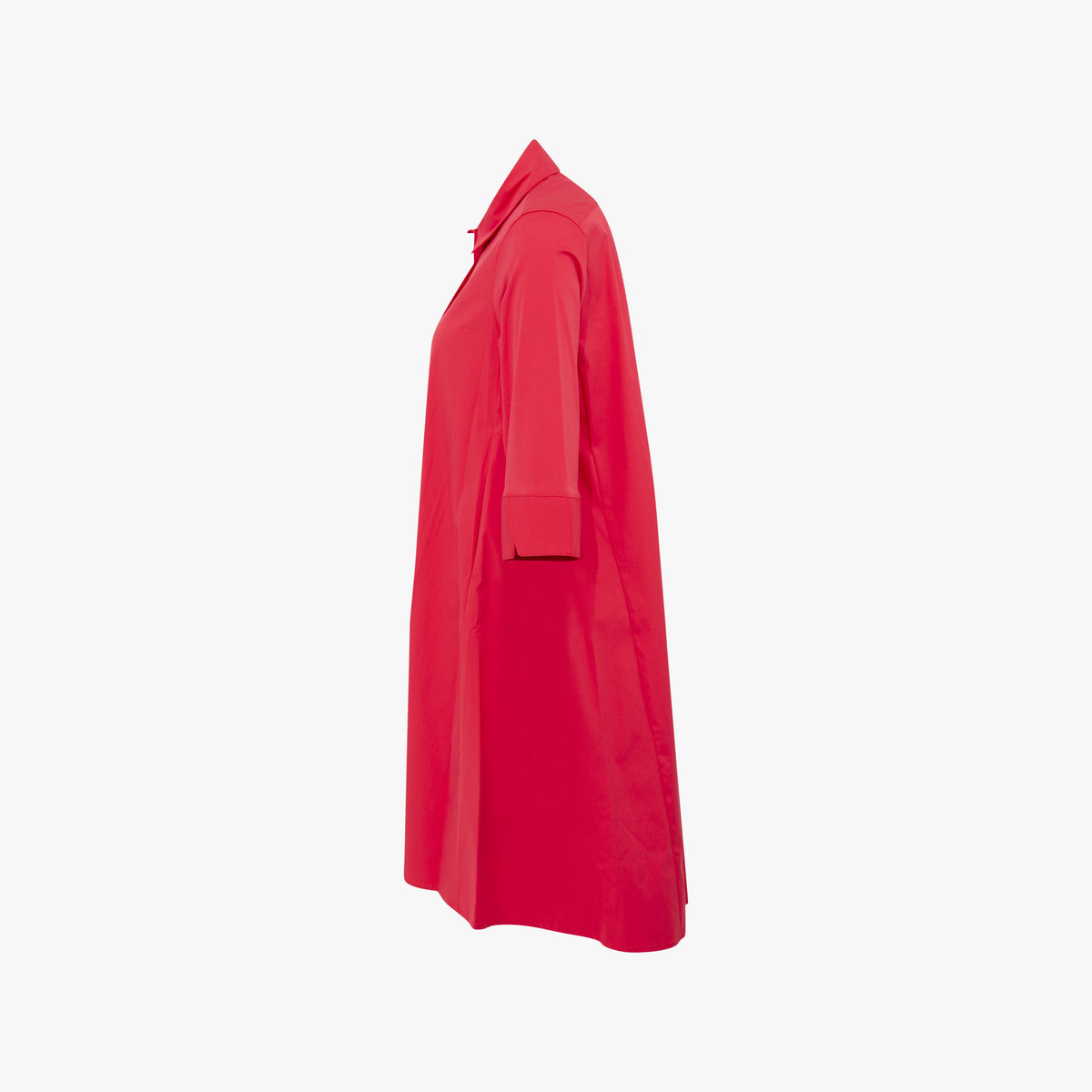 The White Shirt Hemdblusenkleid uni | pink