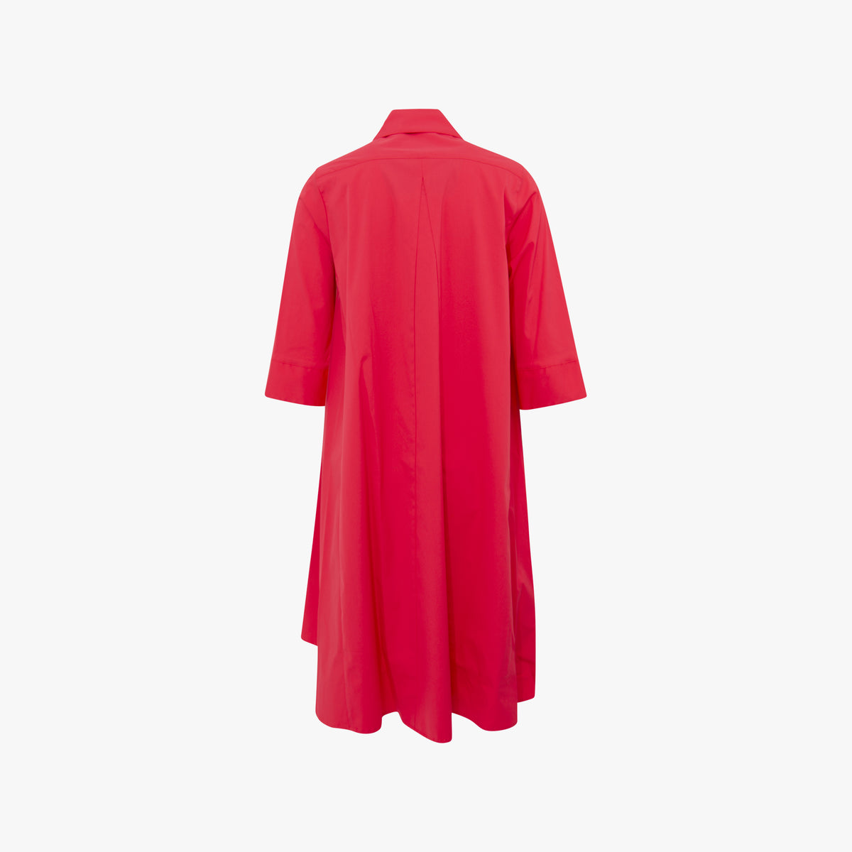 The White Shirt Hemdblusenkleid uni | pink