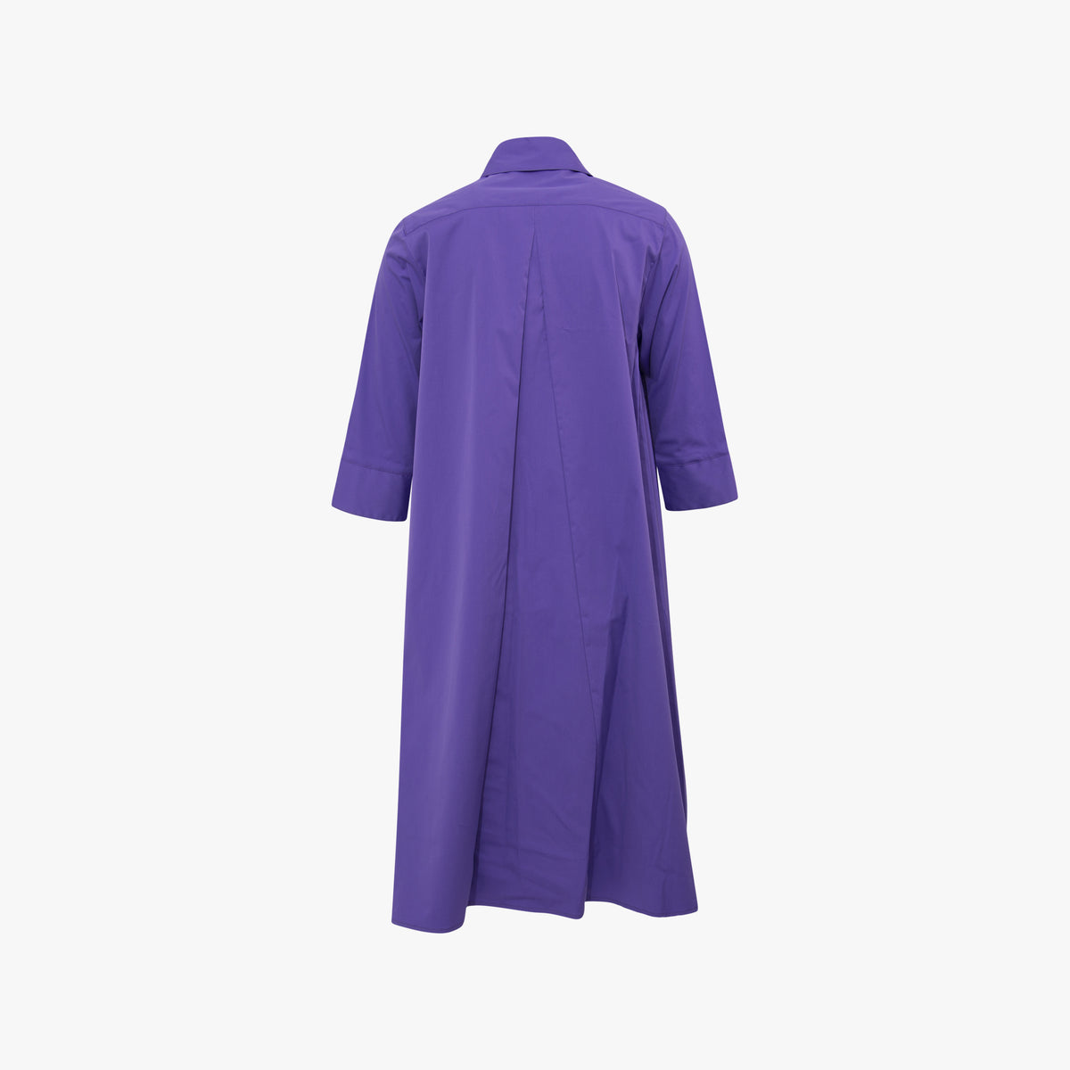 The White Shirt Hemdblusenkleid uni | lila