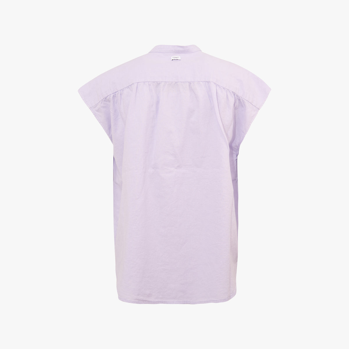 Penn & Ink Schlupfbluse Leinenmix | flieder