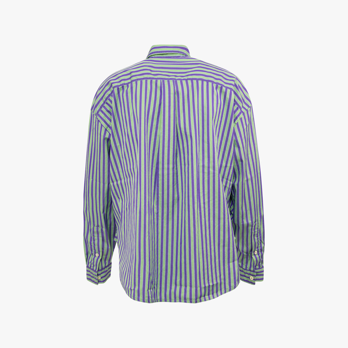 The White SHirt 1/1 Bluse Finestripe | grün